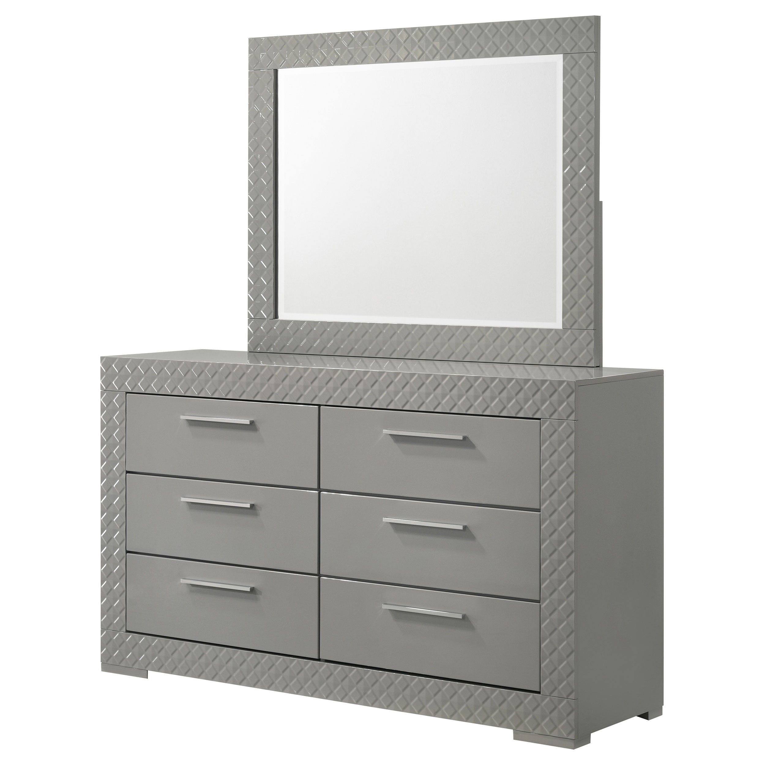 Ives Dresser with Mirror - Ideal Furniture (Fresno,CA)