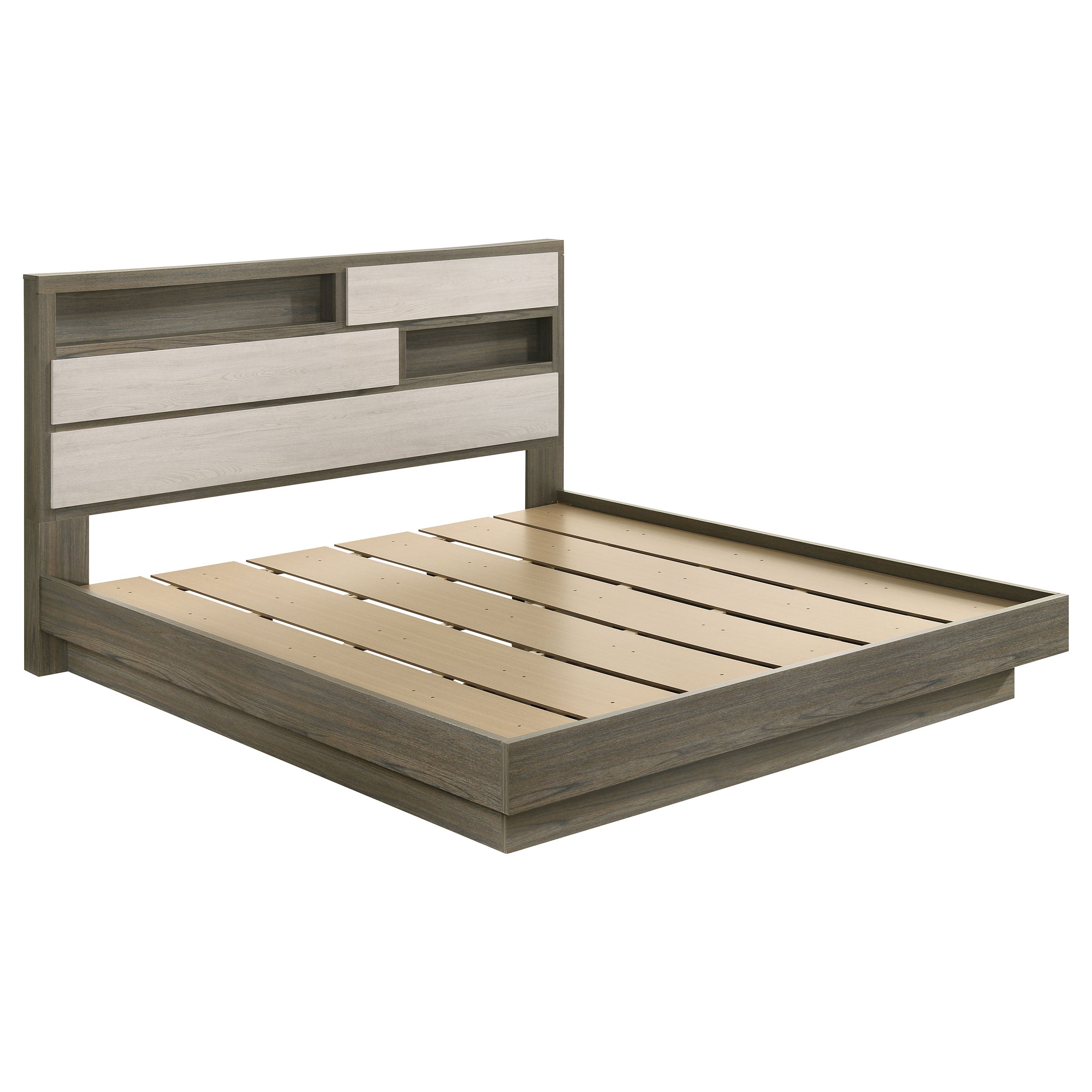 Fenwick Bookcase Platform Bed - Ideal Furniture (Fresno,CA)