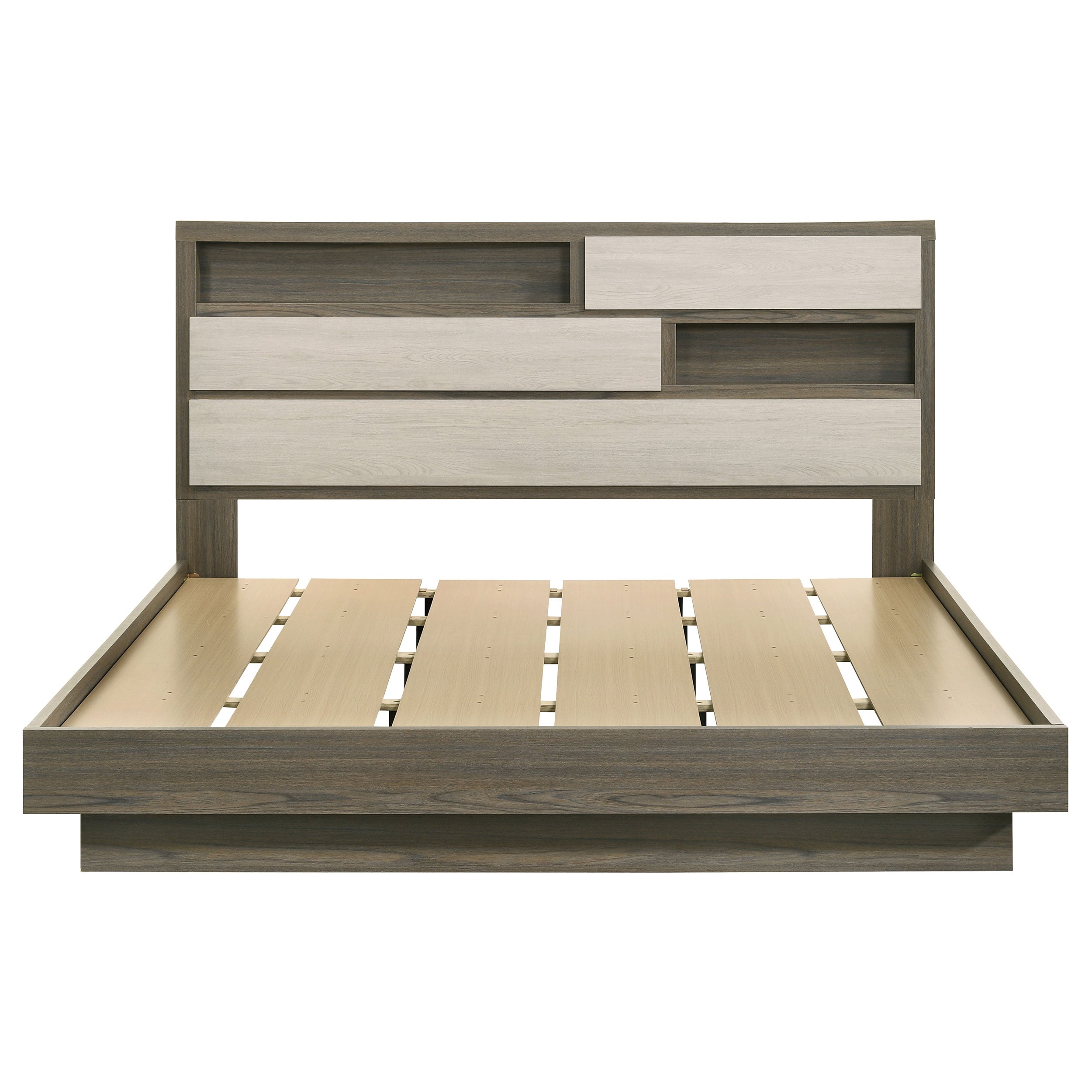 Fenwick Bookcase Platform Bed - Ideal Furniture (Fresno,CA)