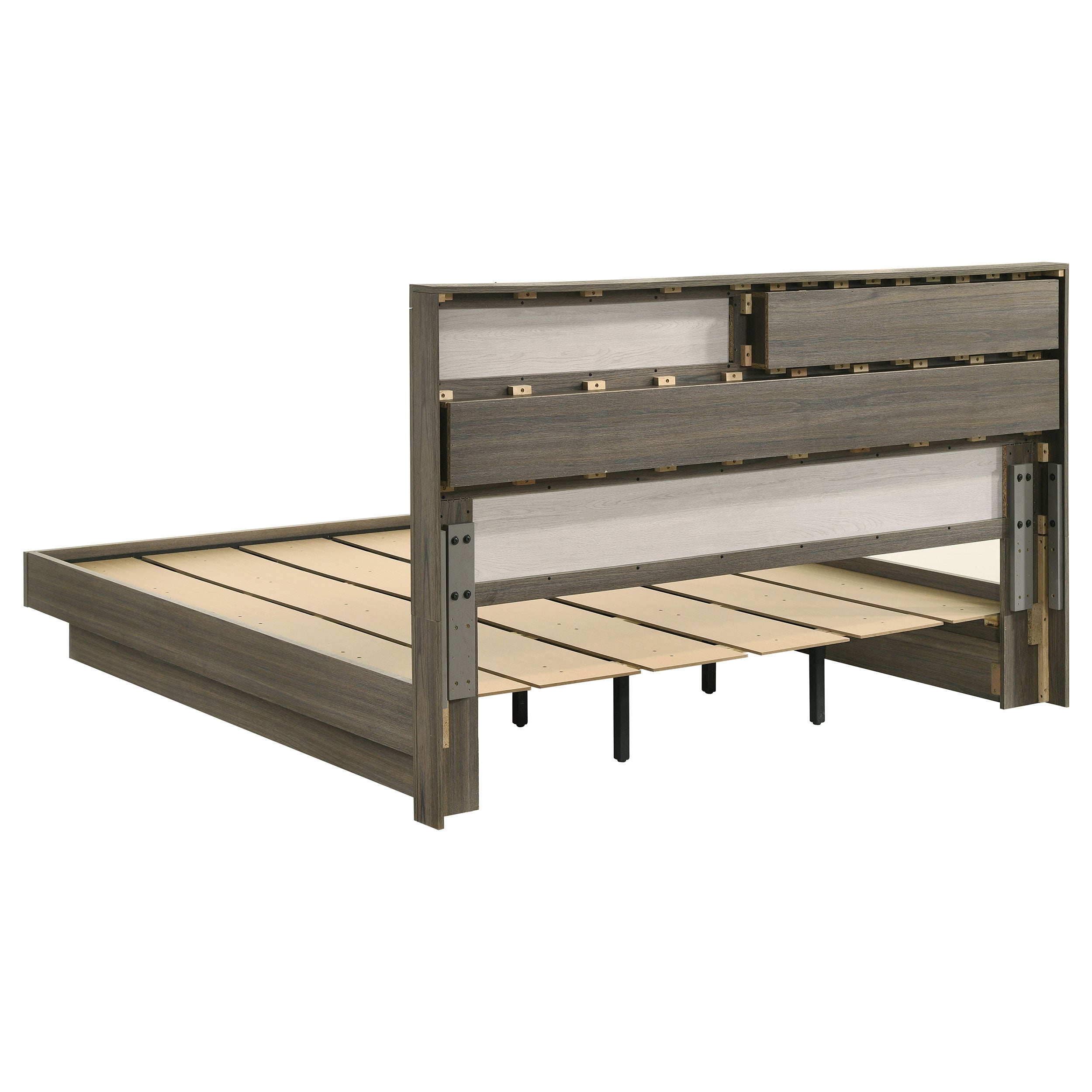 Fenwick Bookcase Platform Bed - Ideal Furniture (Fresno,CA)