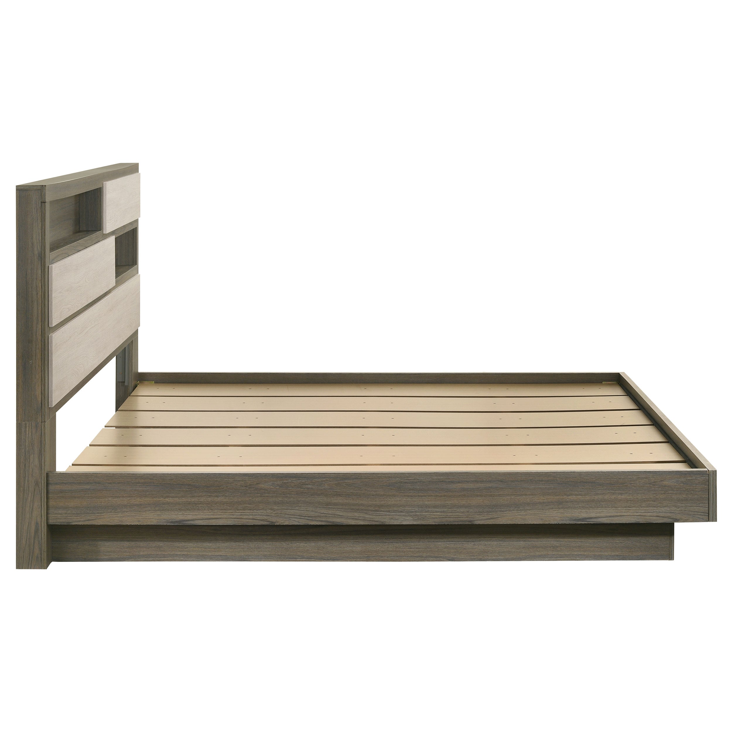 Fenwick Bookcase Platform Bed - Ideal Furniture (Fresno,CA)