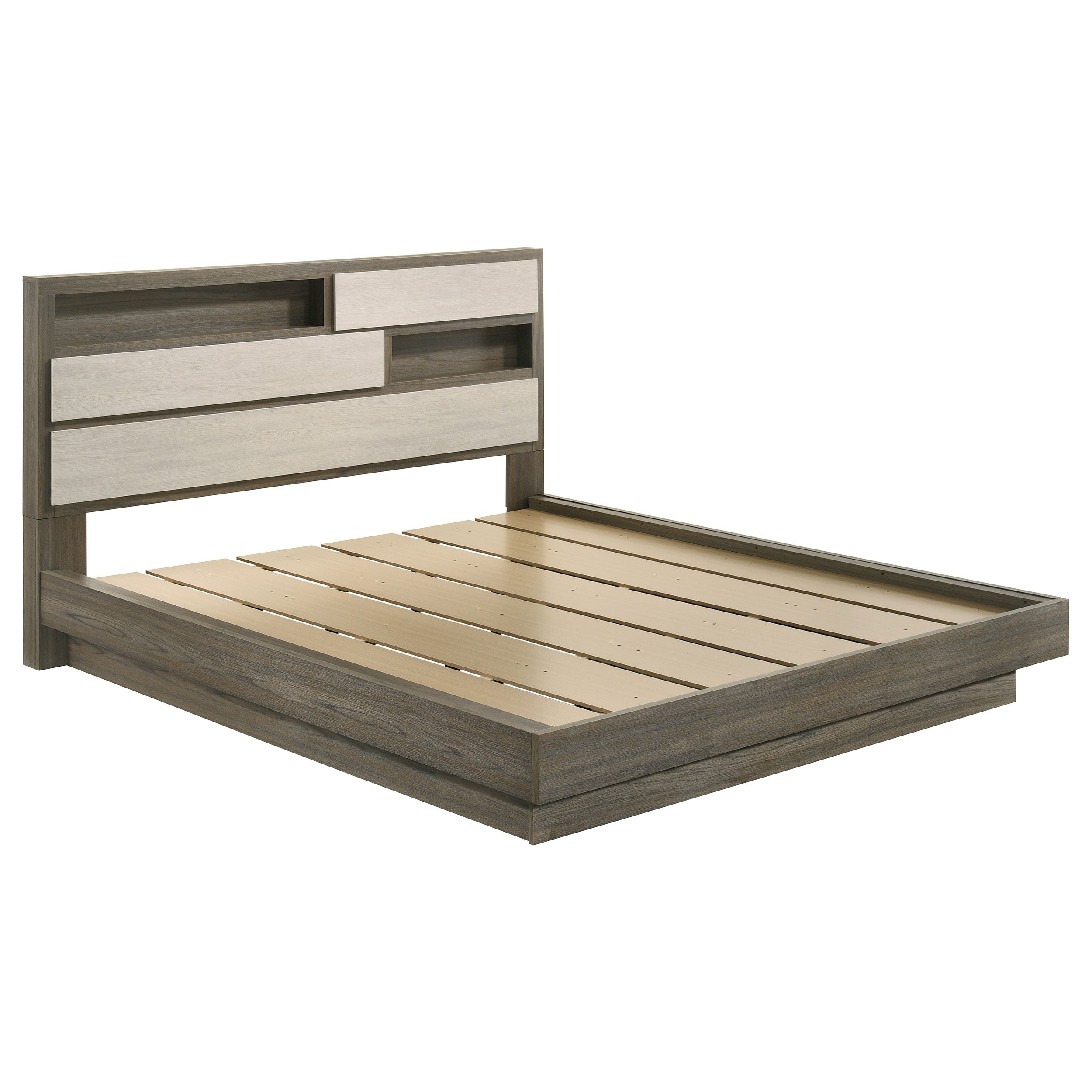 Fenwick Bookcase Platform Bed - Ideal Furniture (Fresno,CA)