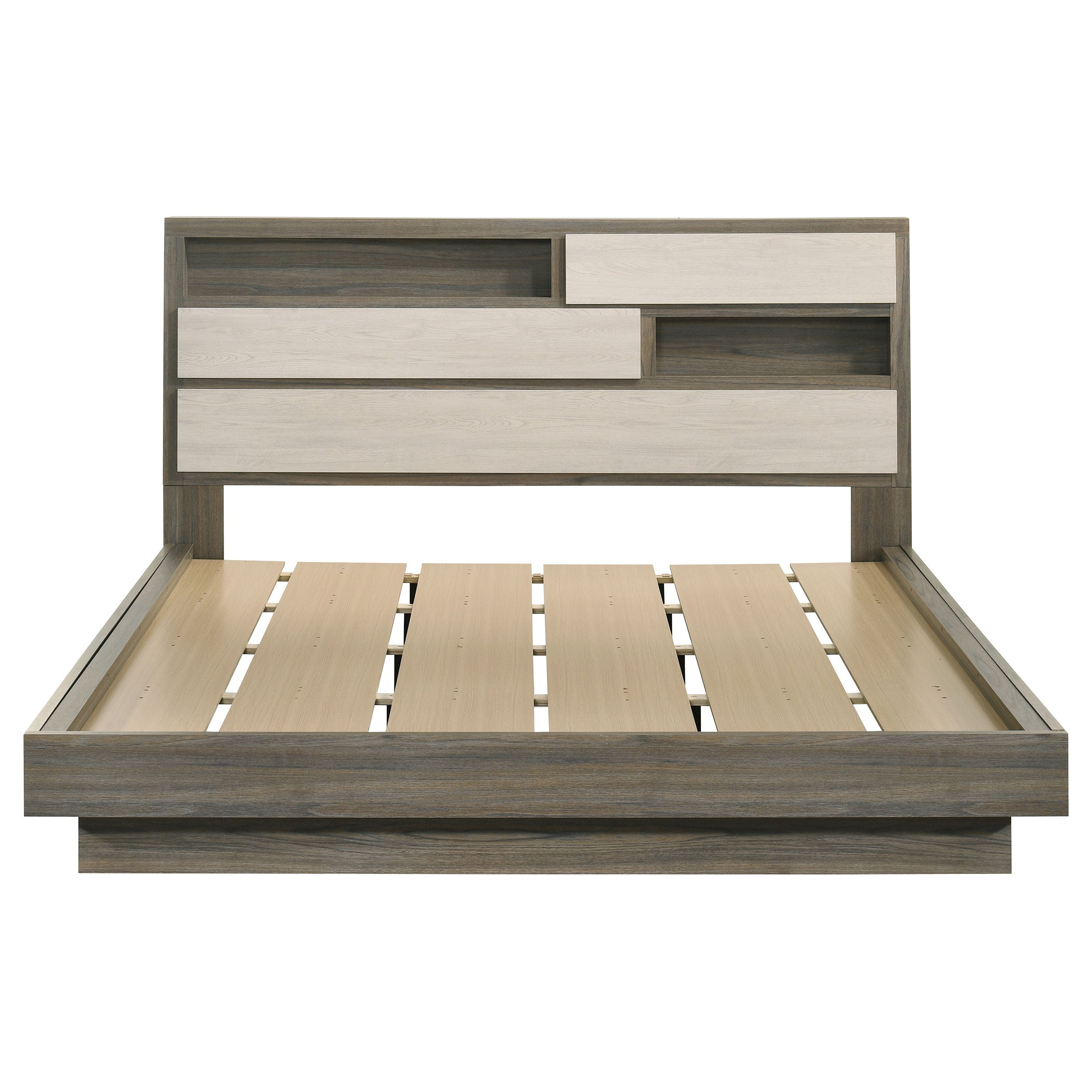 Fenwick Bookcase Platform Bed - Ideal Furniture (Fresno,CA)