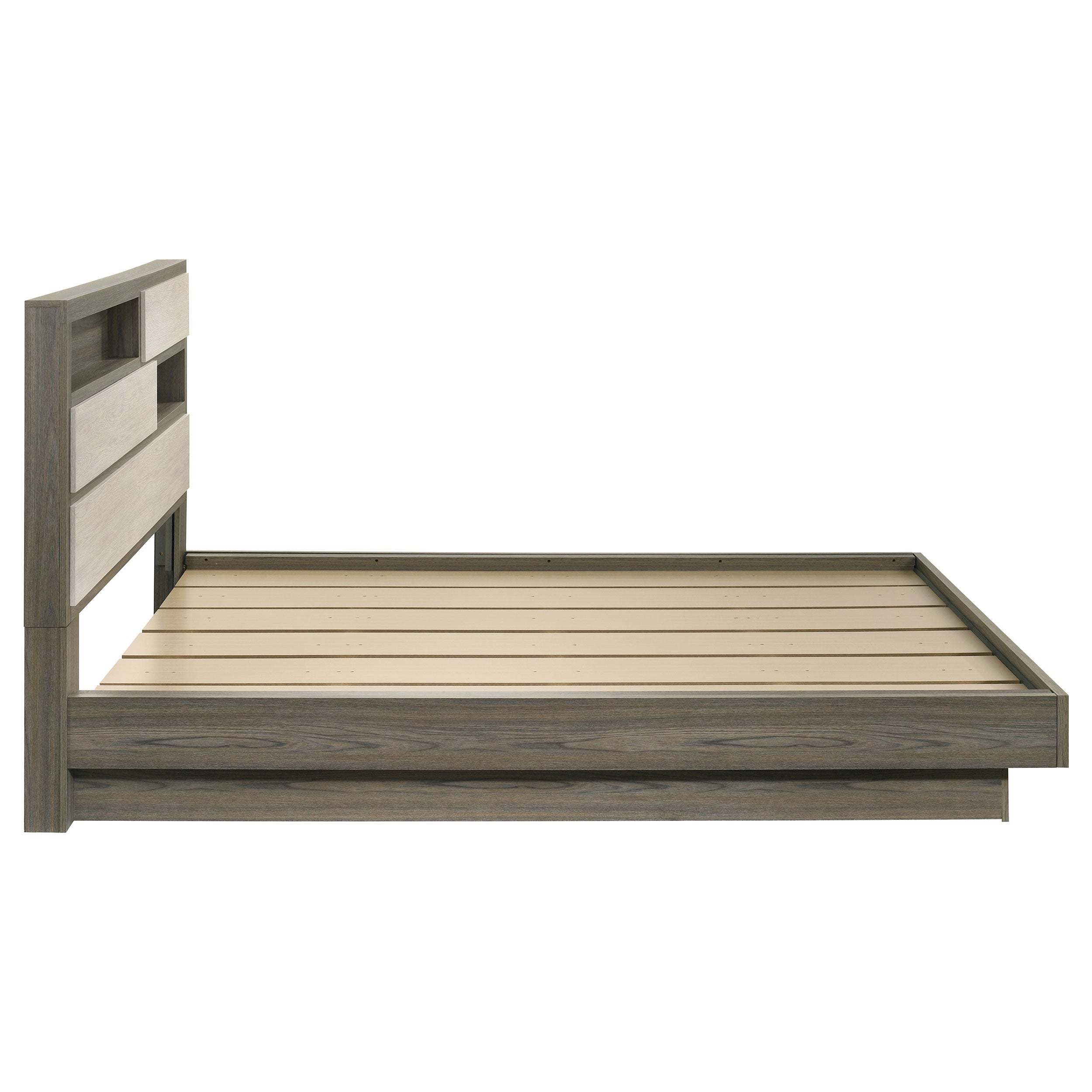 Fenwick Bookcase Platform Bed - Ideal Furniture (Fresno,CA)