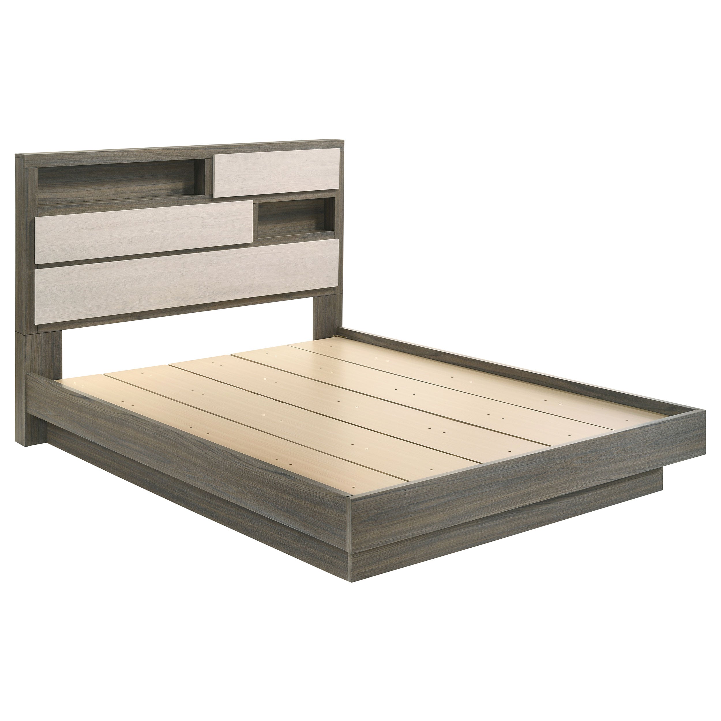 Fenwick Bookcase Platform Bed - Ideal Furniture (Fresno,CA)