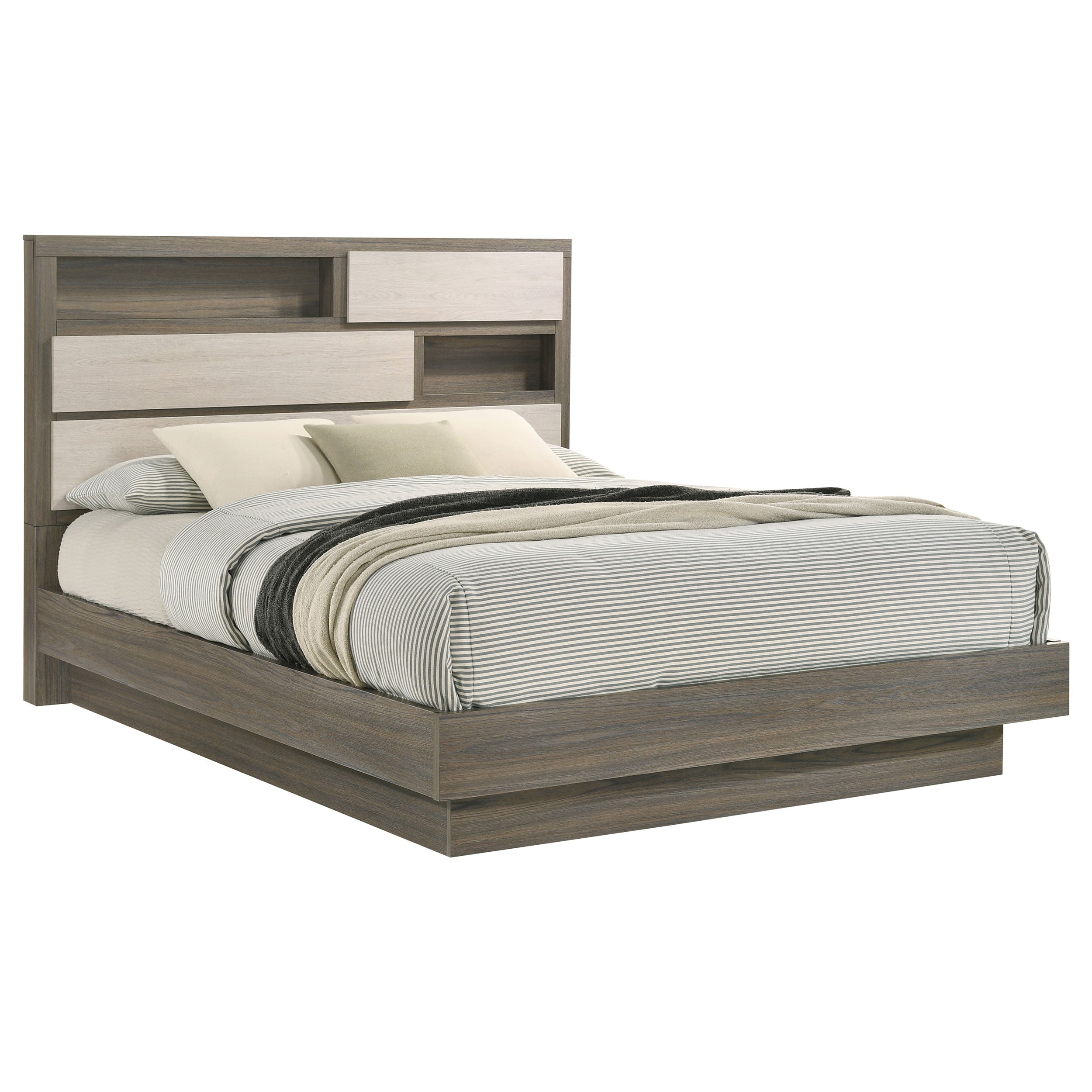 Fenwick Bookcase Platform Bed - Ideal Furniture (Fresno,CA)