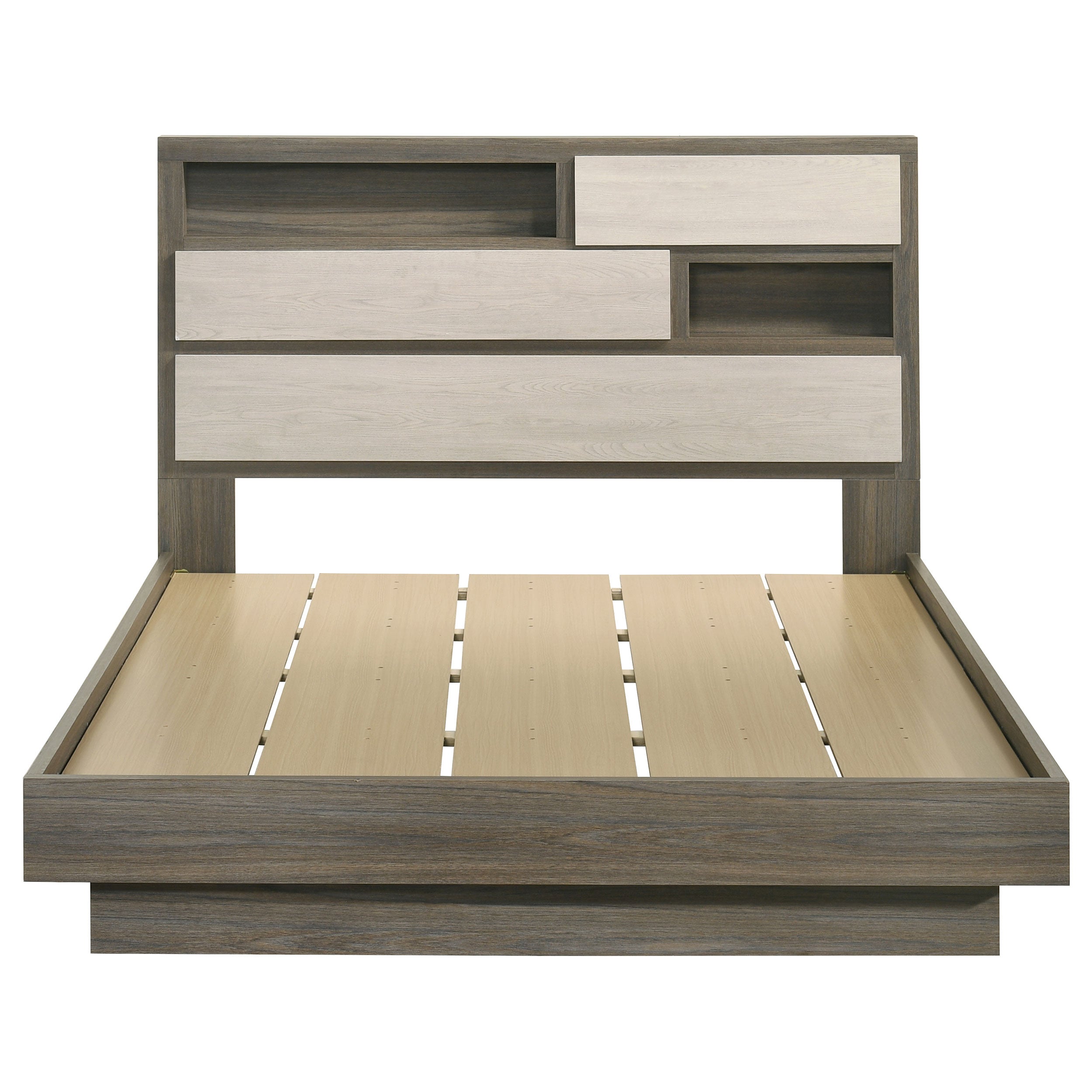 Fenwick Bookcase Platform Bed - Ideal Furniture (Fresno,CA)