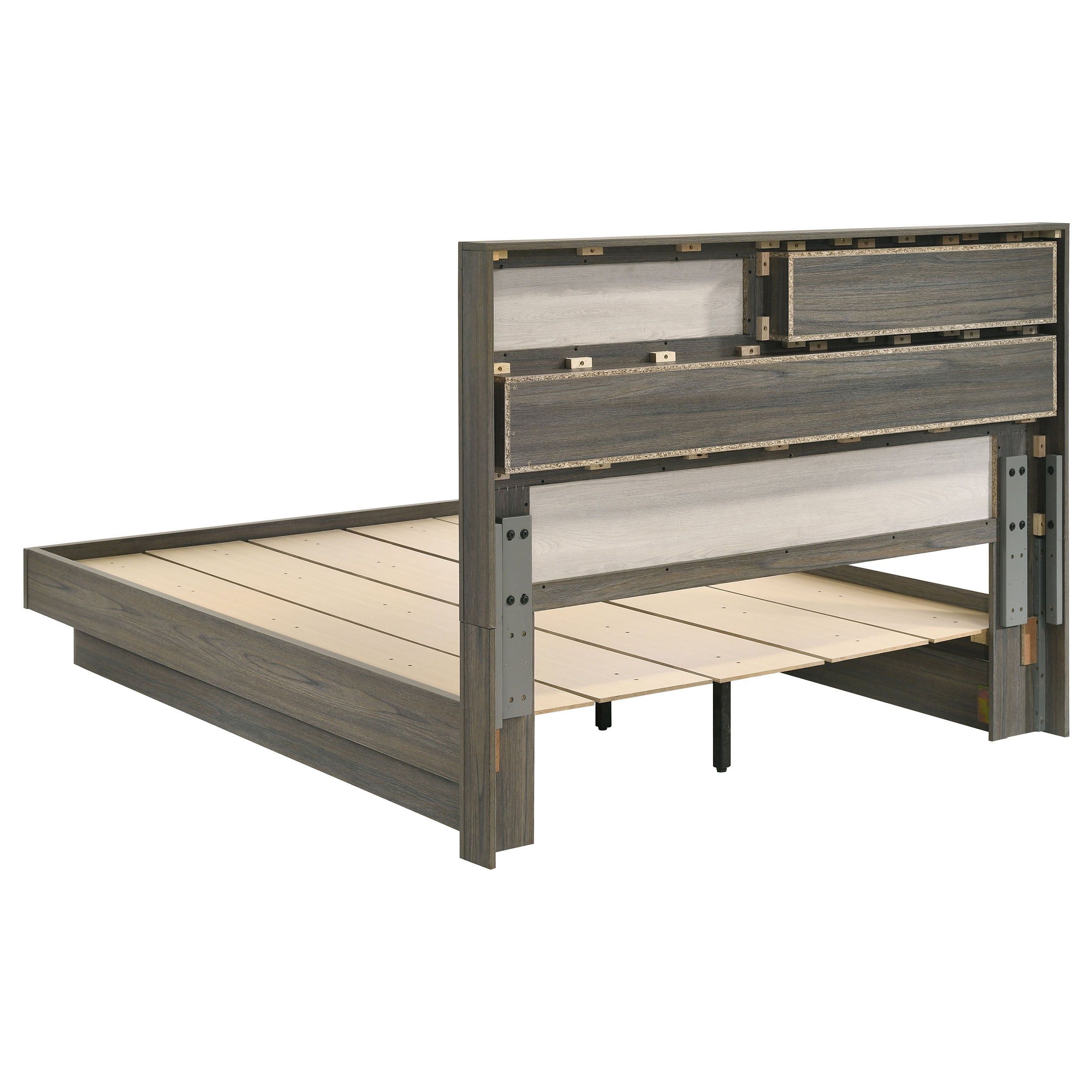 Fenwick Bookcase Platform Bed - Ideal Furniture (Fresno,CA)