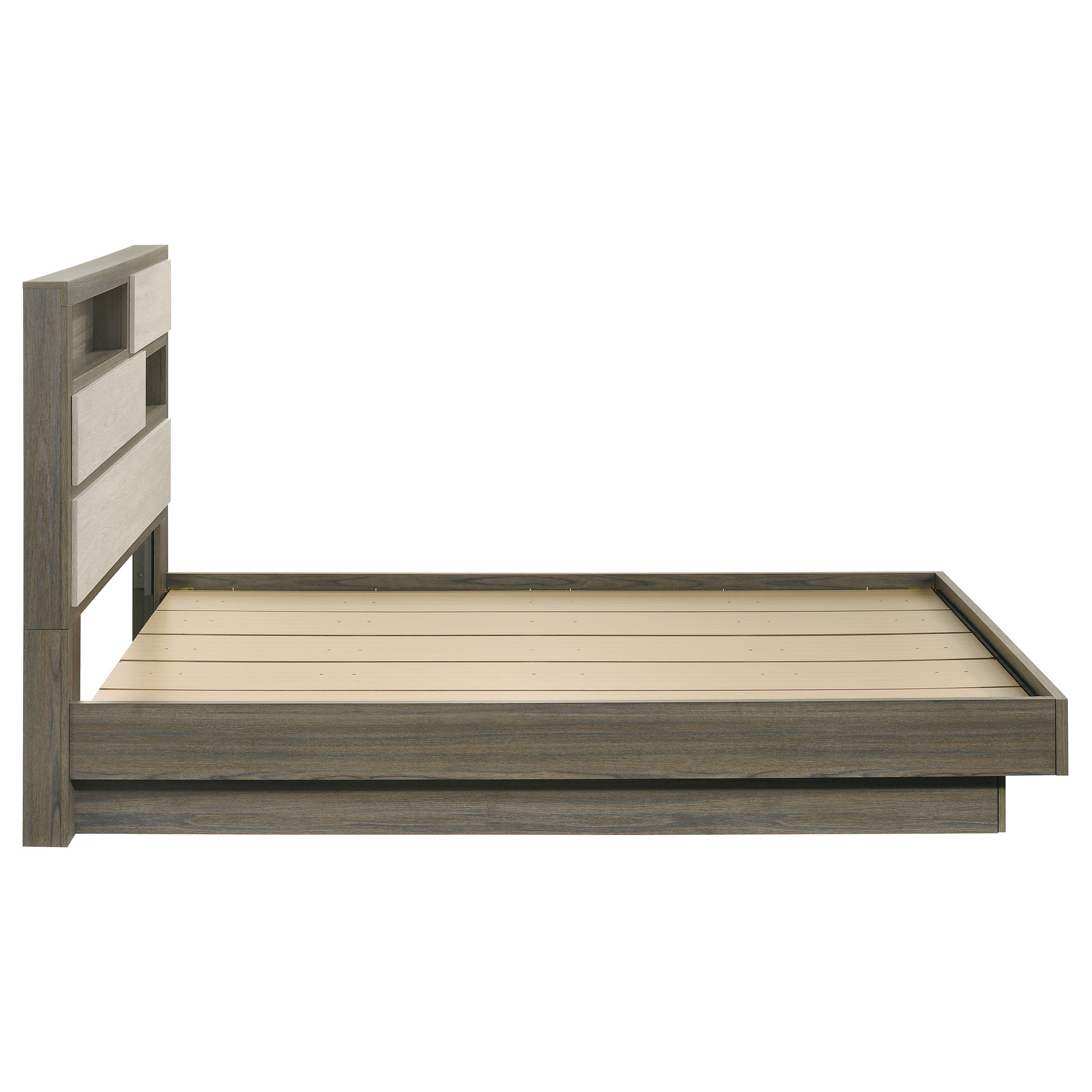 Fenwick Bookcase Platform Bed - Ideal Furniture (Fresno,CA)