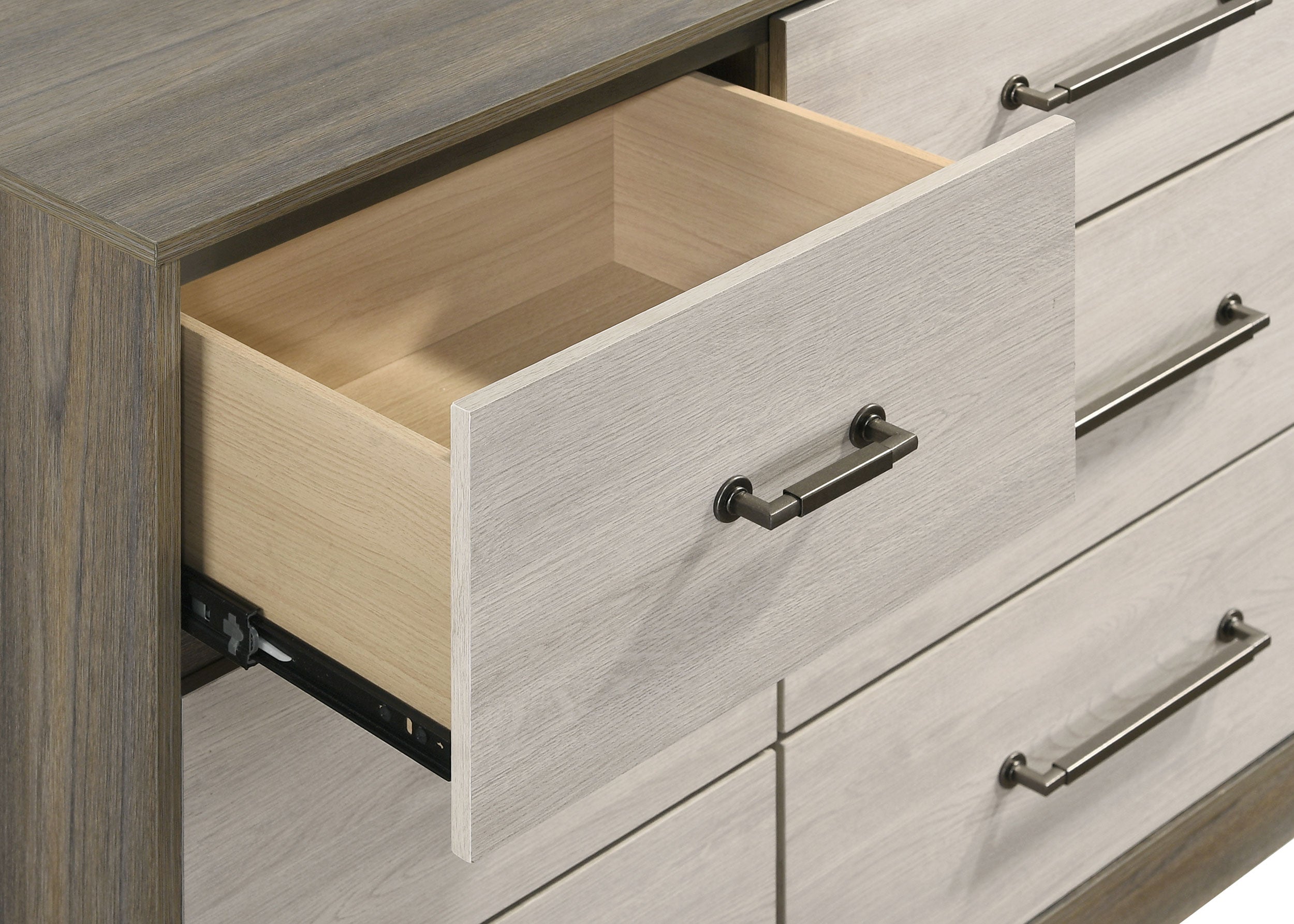 Fenwick Dresser with Mirror - Ideal Furniture (Fresno,CA)
