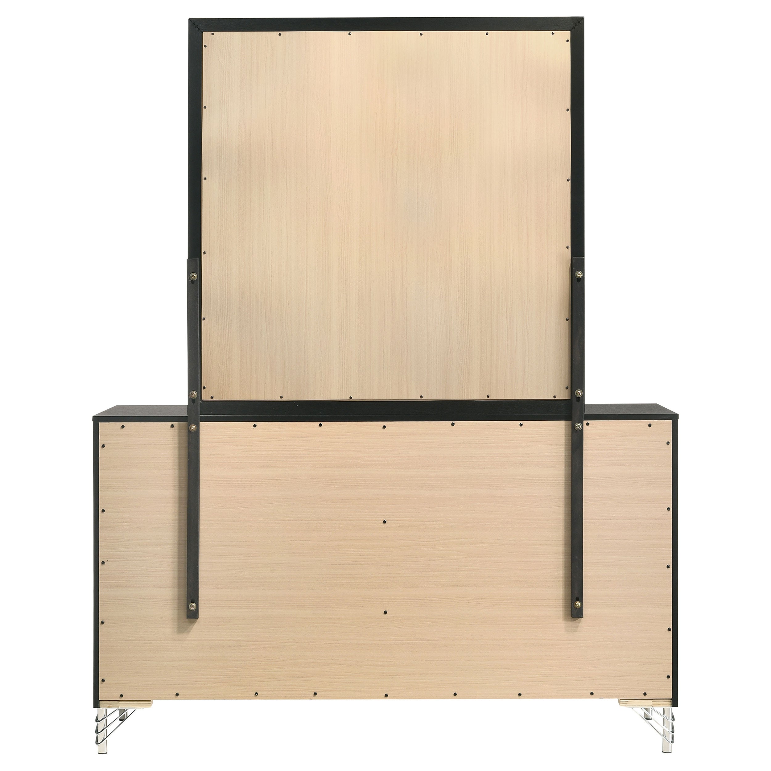 Lucia Dresser with Mirror - Ideal Furniture (Fresno,CA)