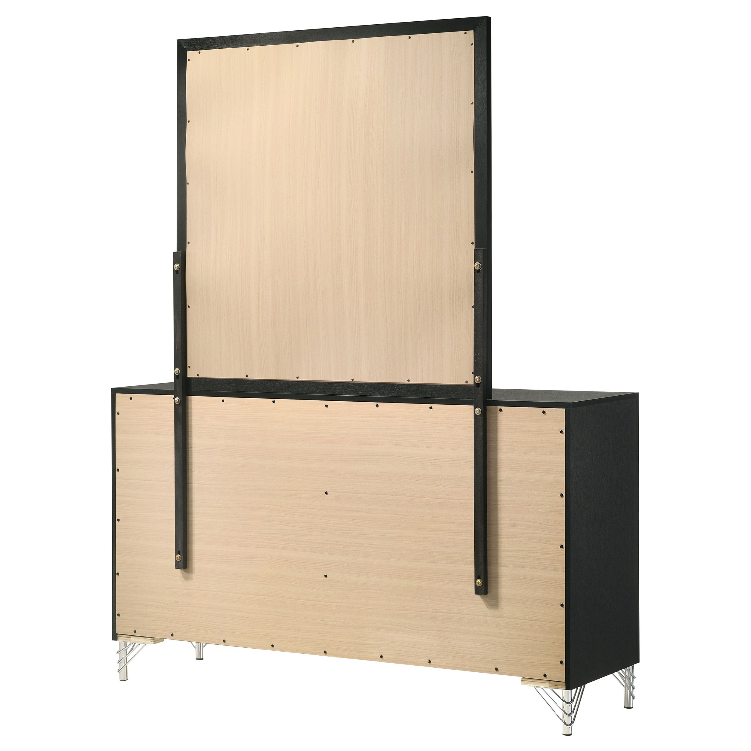 Lucia Dresser with Mirror - Ideal Furniture (Fresno,CA)