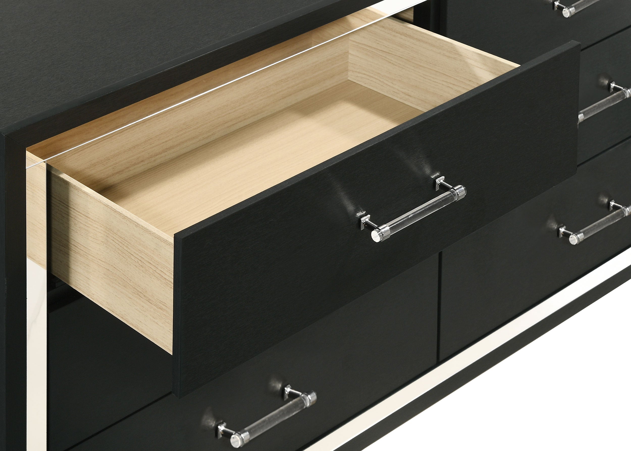 Lucia Dresser with Mirror - Ideal Furniture (Fresno,CA)