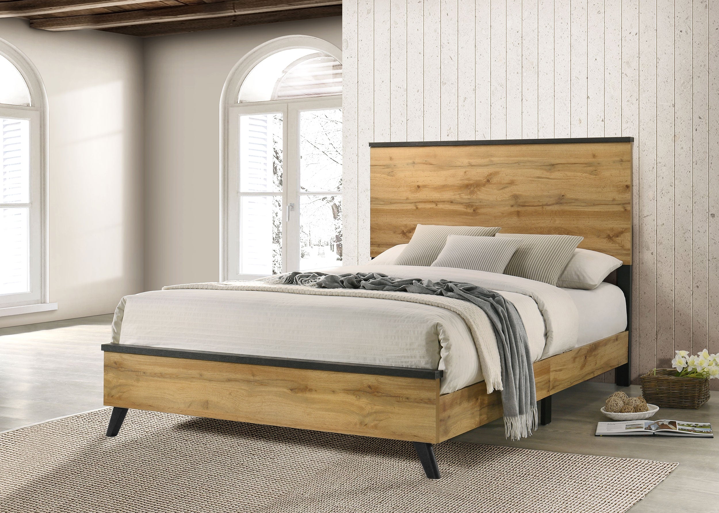Kaywood Eastern King, Queen, Twin, & Full Bed - Ideal Furniture (Fresno,CA)