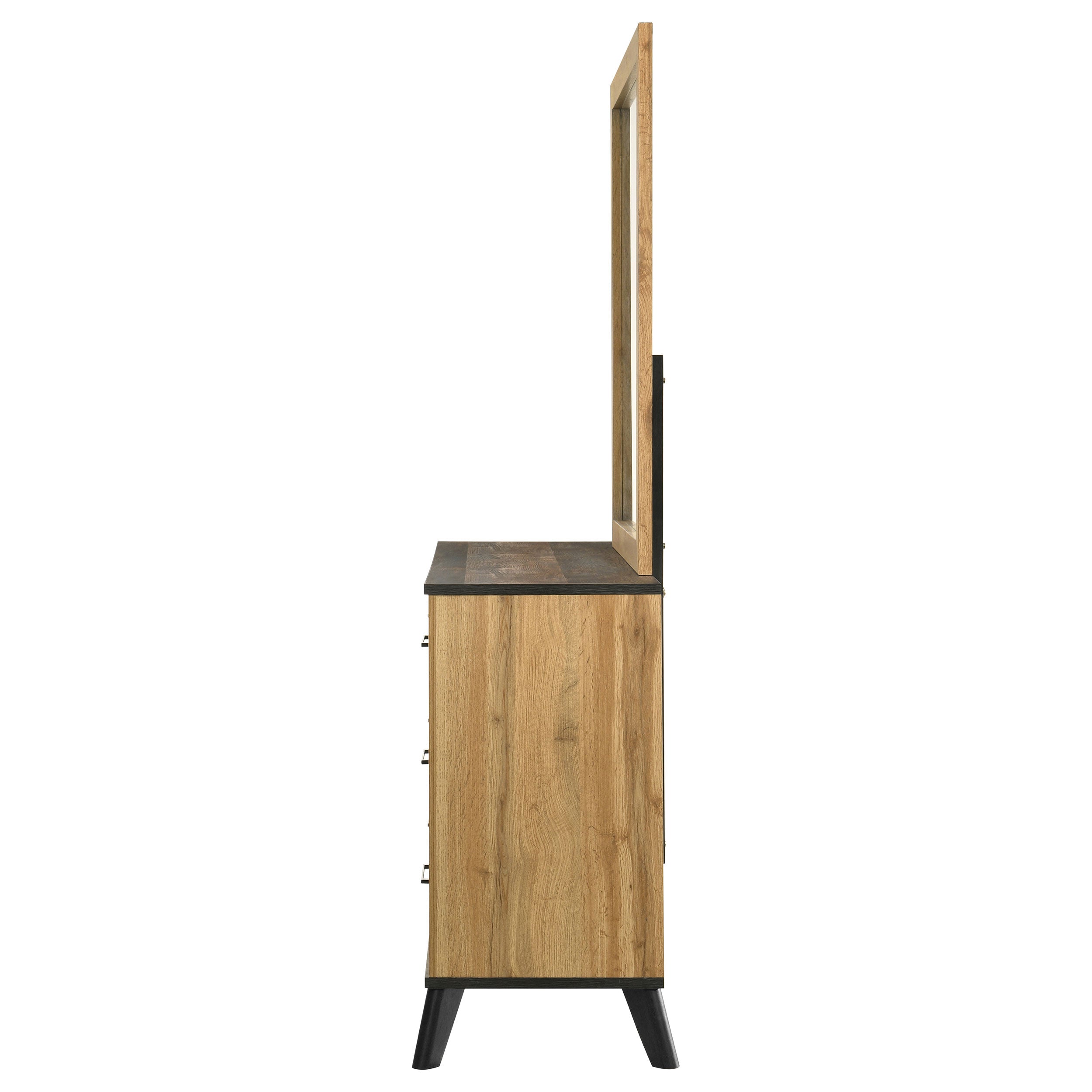 Kaywood Dresser with Mirror - Ideal Furniture (Fresno,CA)