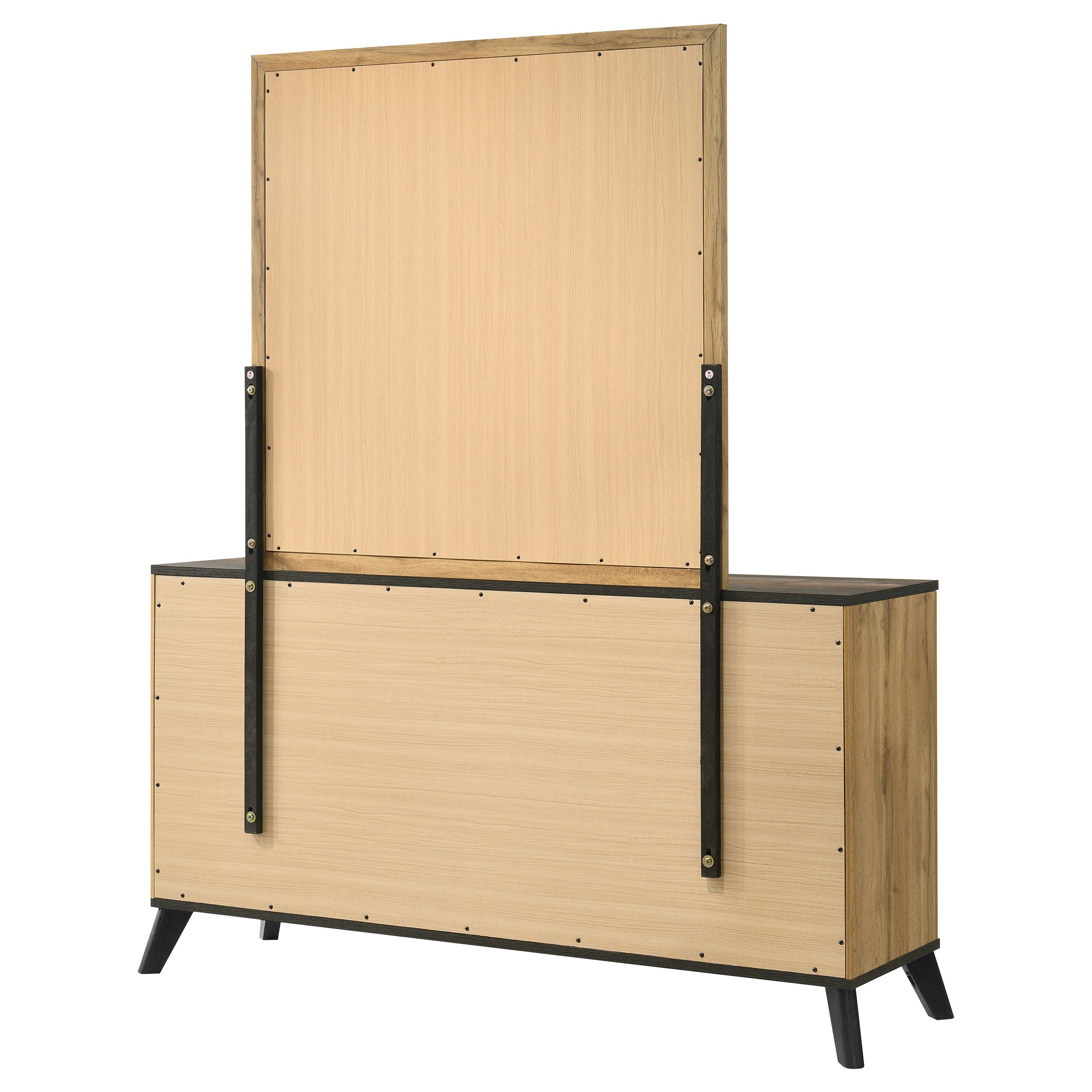 Kaywood Dresser with Mirror - Ideal Furniture (Fresno,CA)