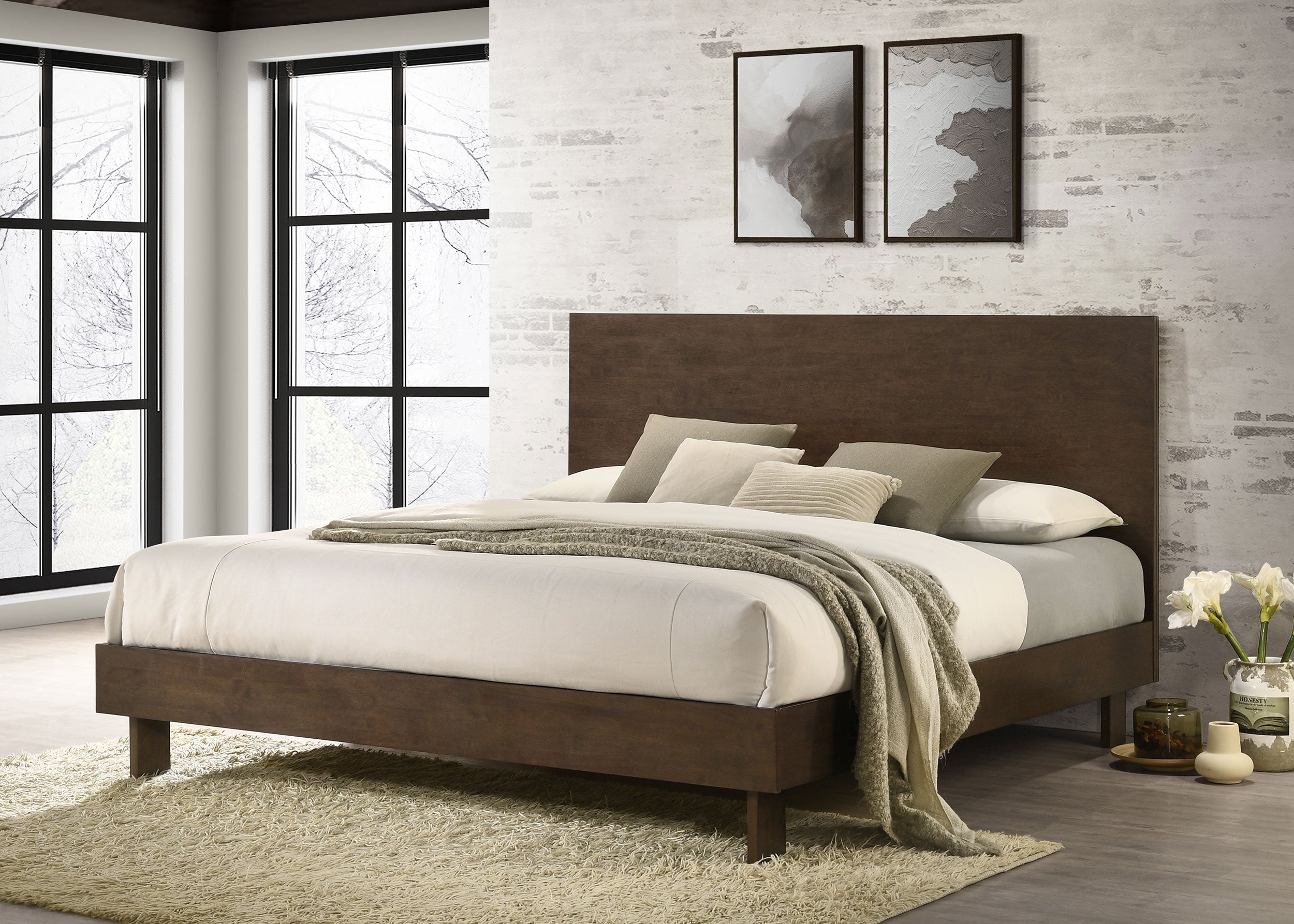 Glenwood Panel Platform Bed - Ideal Furniture (Fresno,CA)