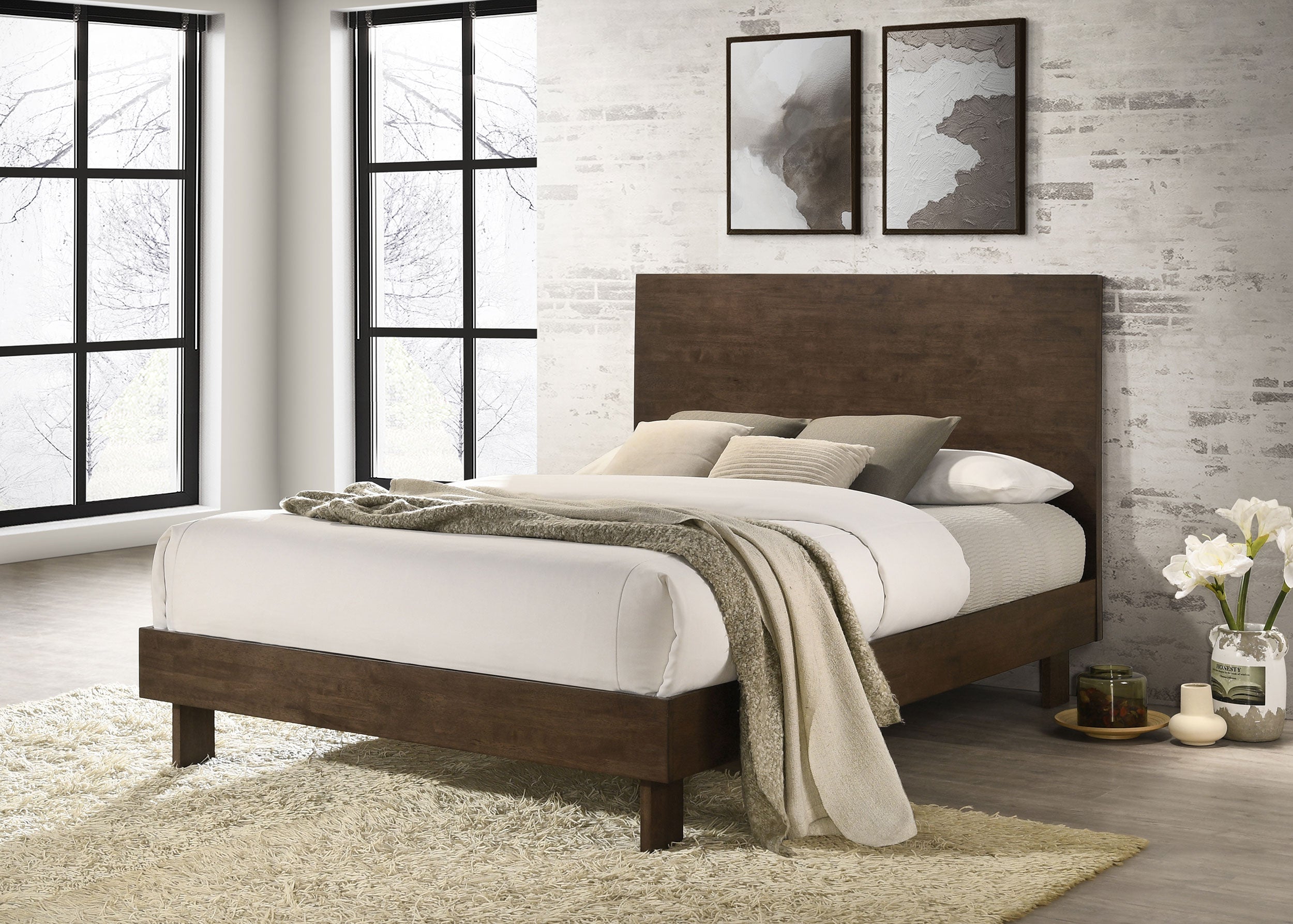 Glenwood Panel Platform Bed - Ideal Furniture (Fresno,CA)