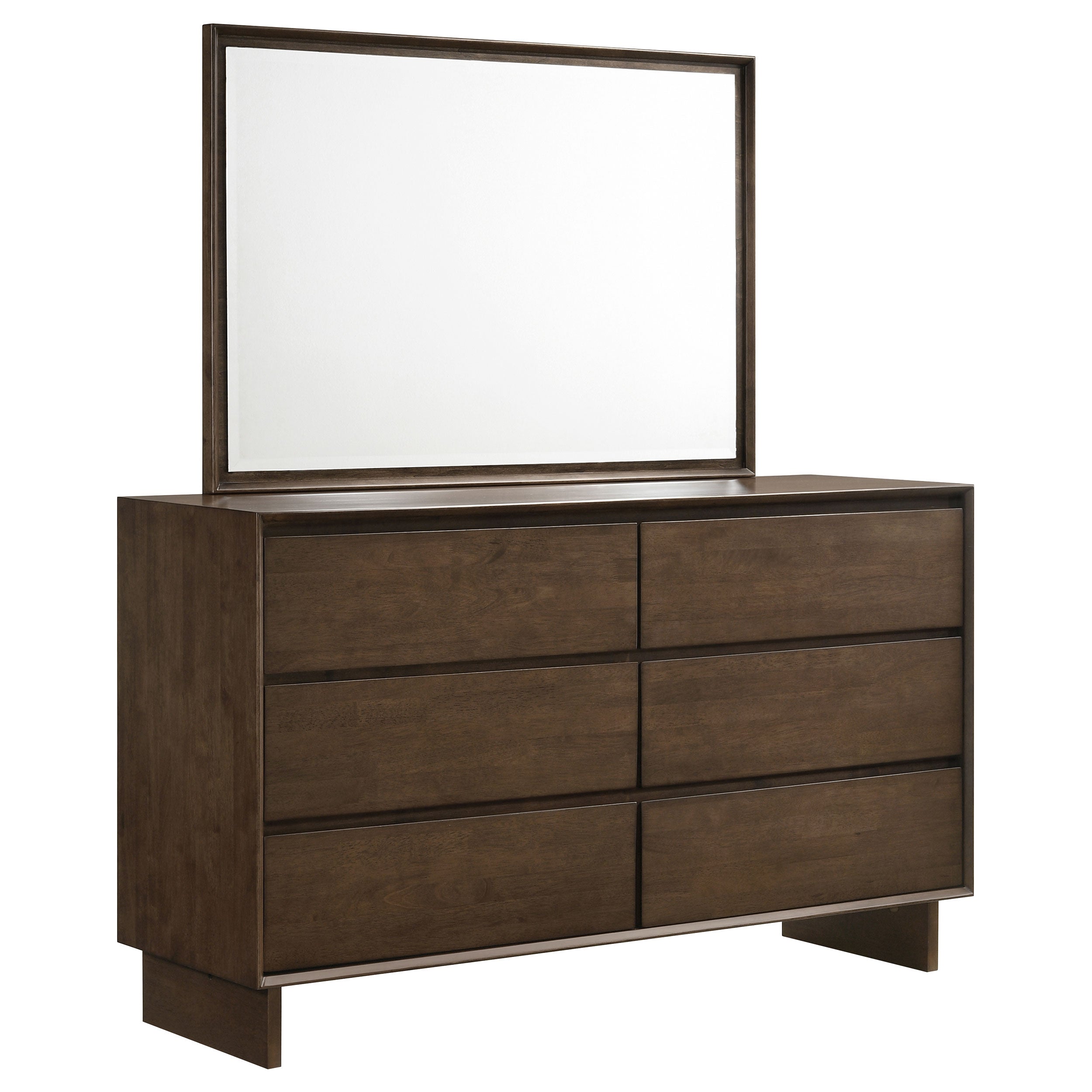 Glenwood Dresser with Mirror - Ideal Furniture (Fresno,CA)