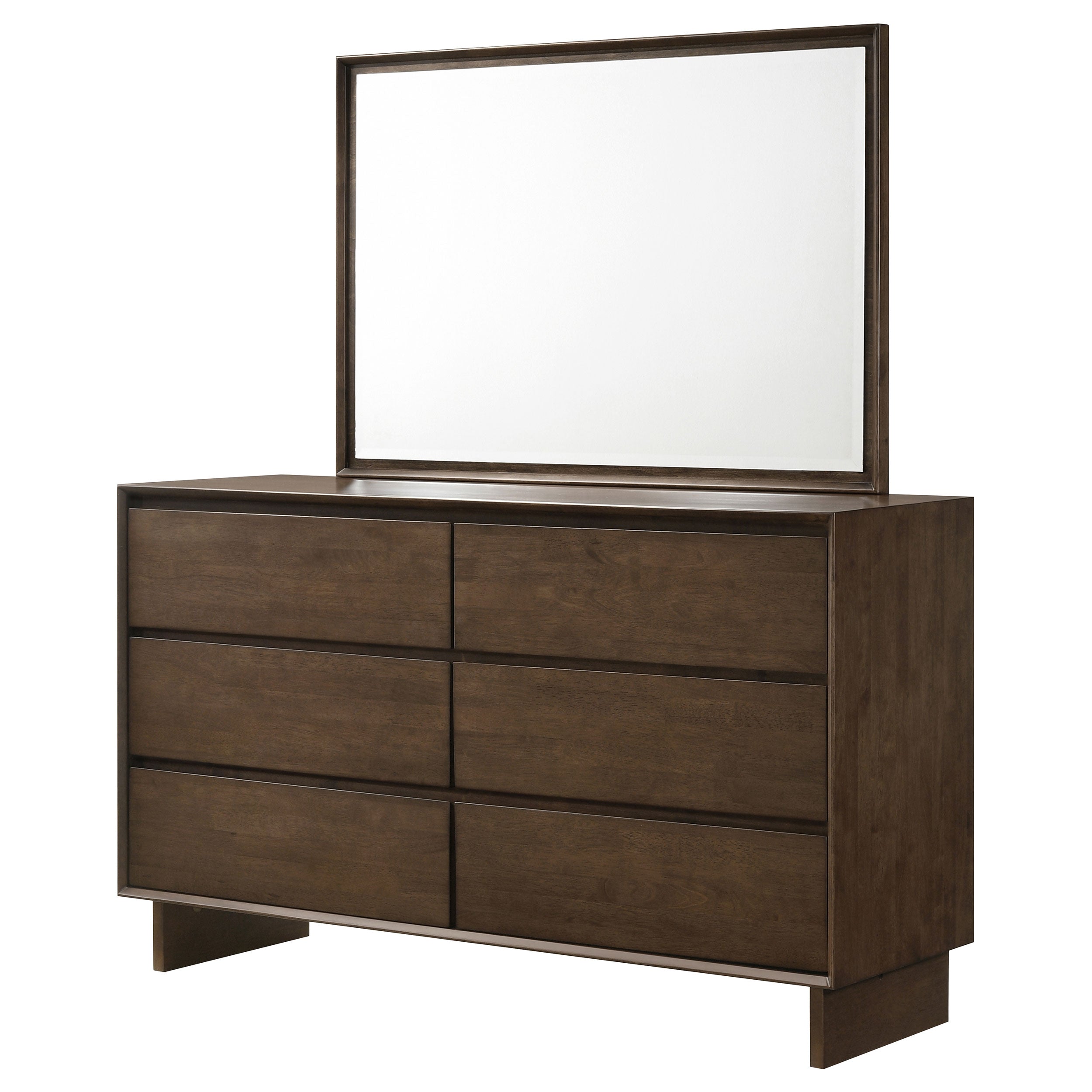 Glenwood Dresser with Mirror - Ideal Furniture (Fresno,CA)