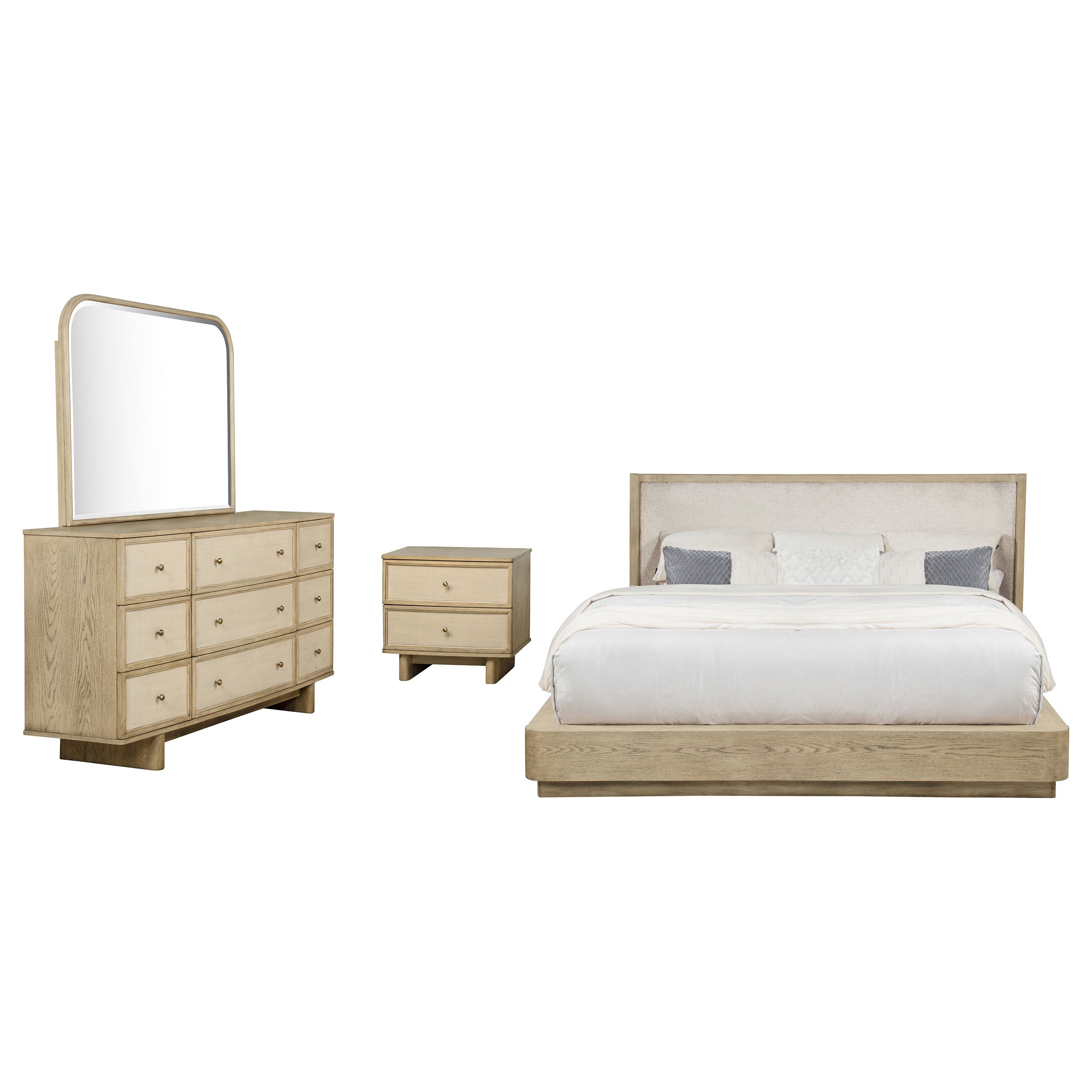 Kailani 4 & 5 Pc Bedroom Set E.King, Cal.King & Queen - Ideal Furniture (Fresno,CA)
