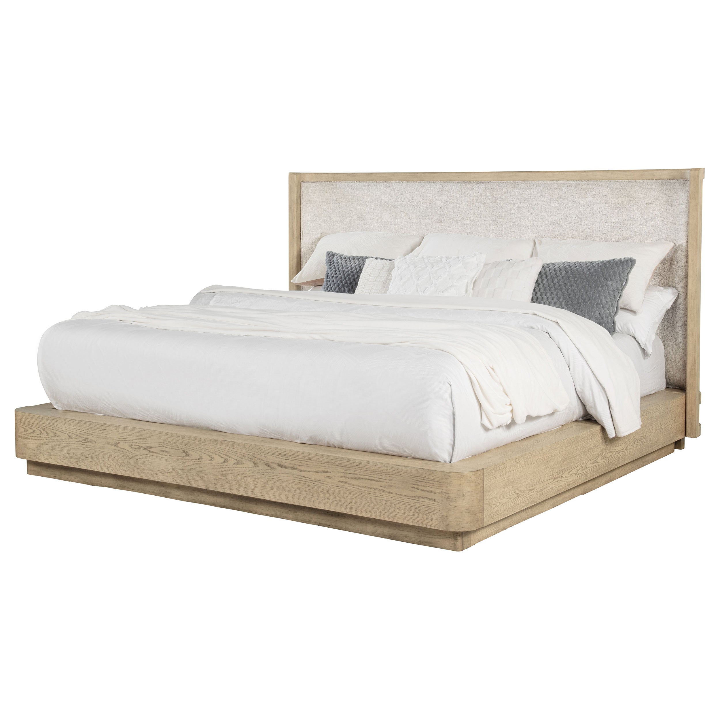 Kailani Wingback Platform Bed - Ideal Furniture (Fresno,CA)