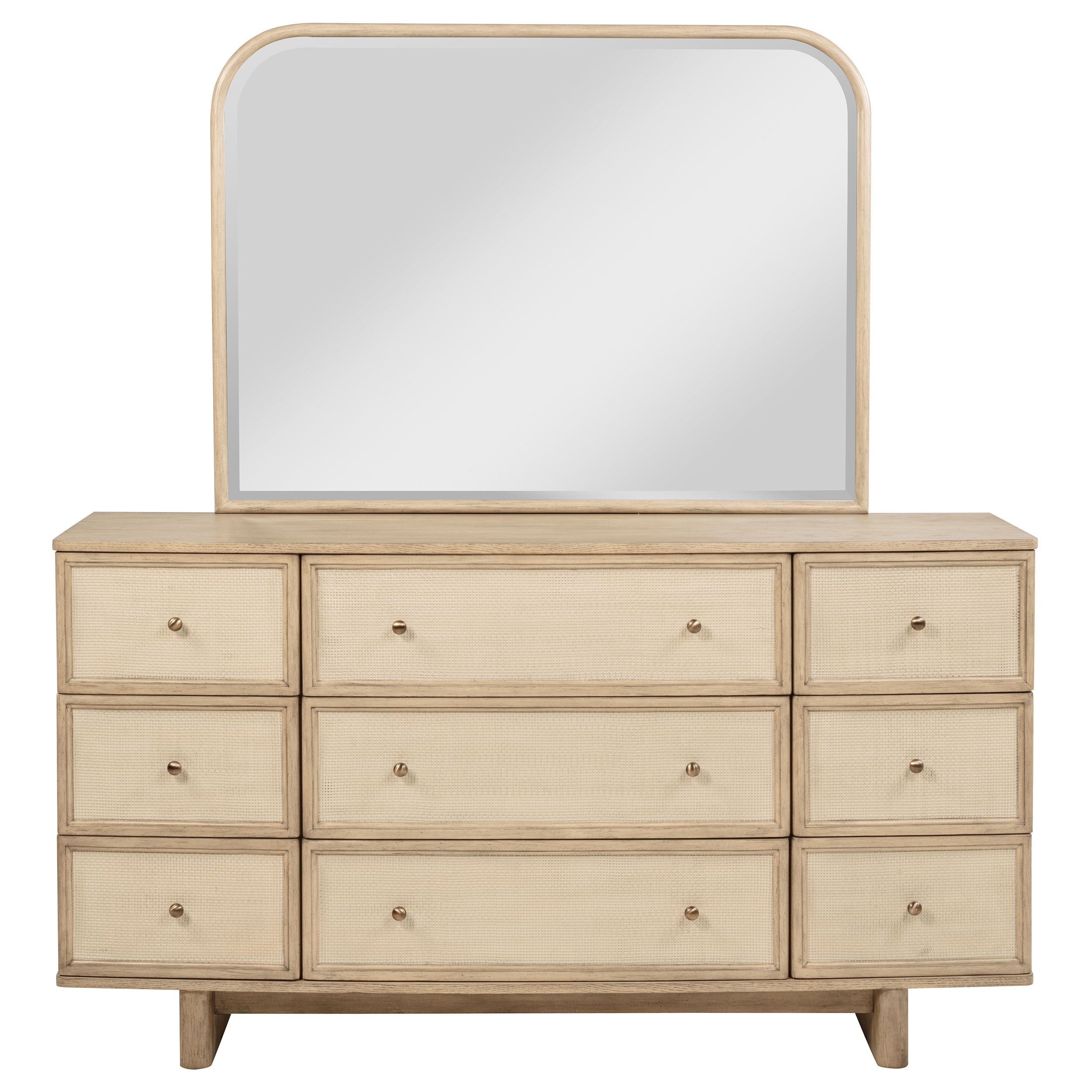 Kailani Dresser with Mirror - Ideal Furniture (Fresno,CA)