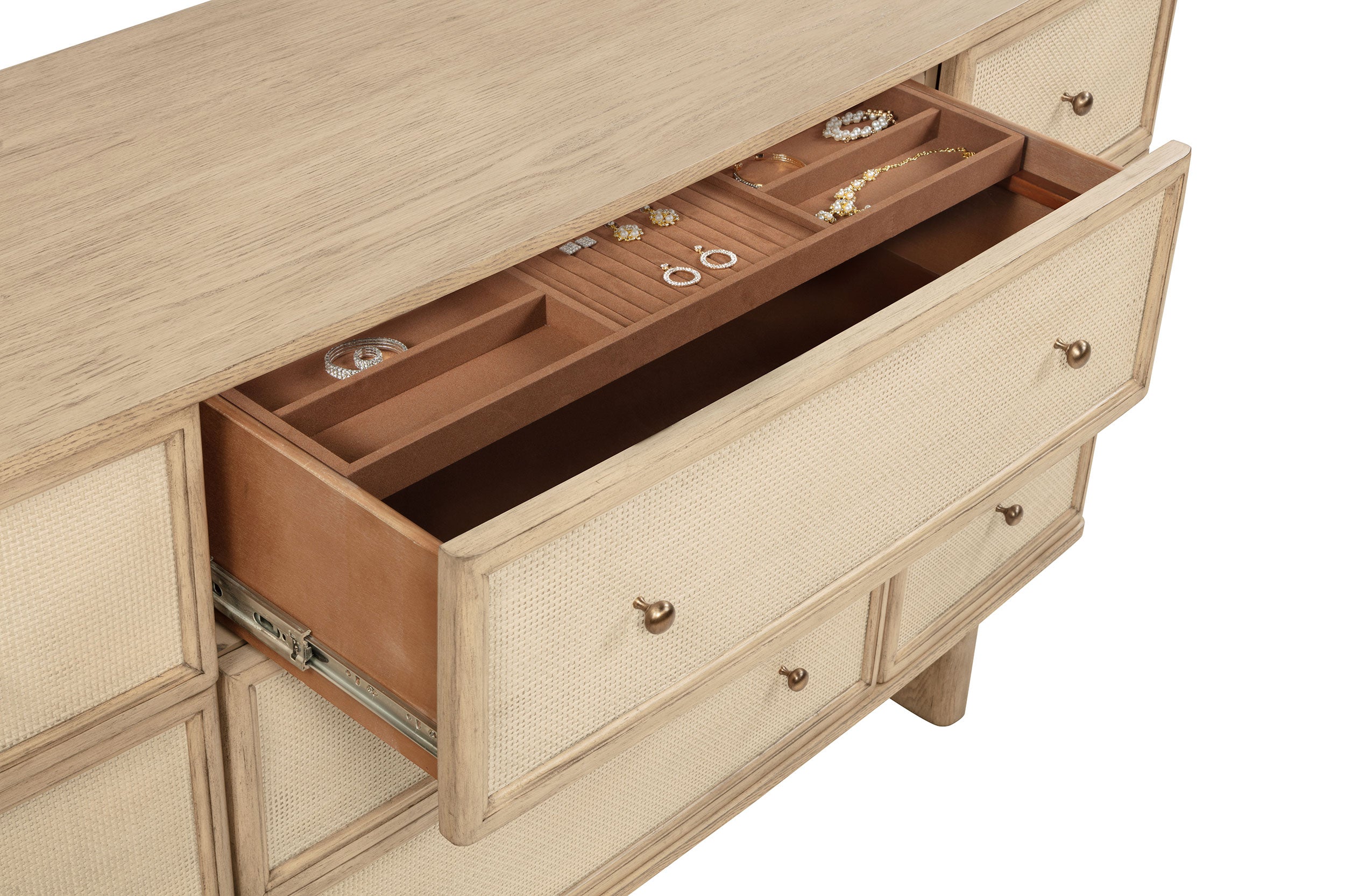 Kailani Dresser with Mirror - Ideal Furniture (Fresno,CA)