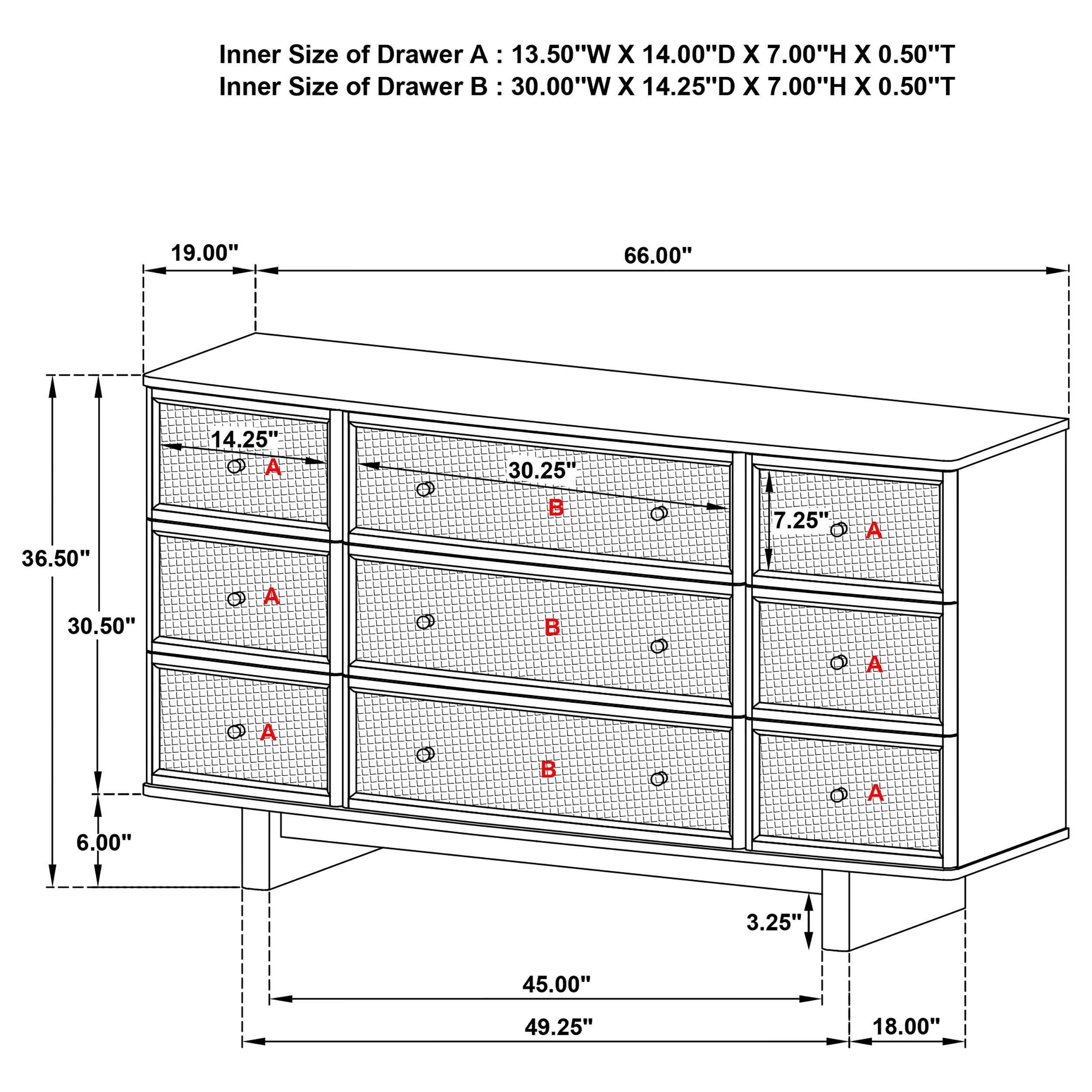 Kailani Dresser - Ideal Furniture (Fresno,CA)