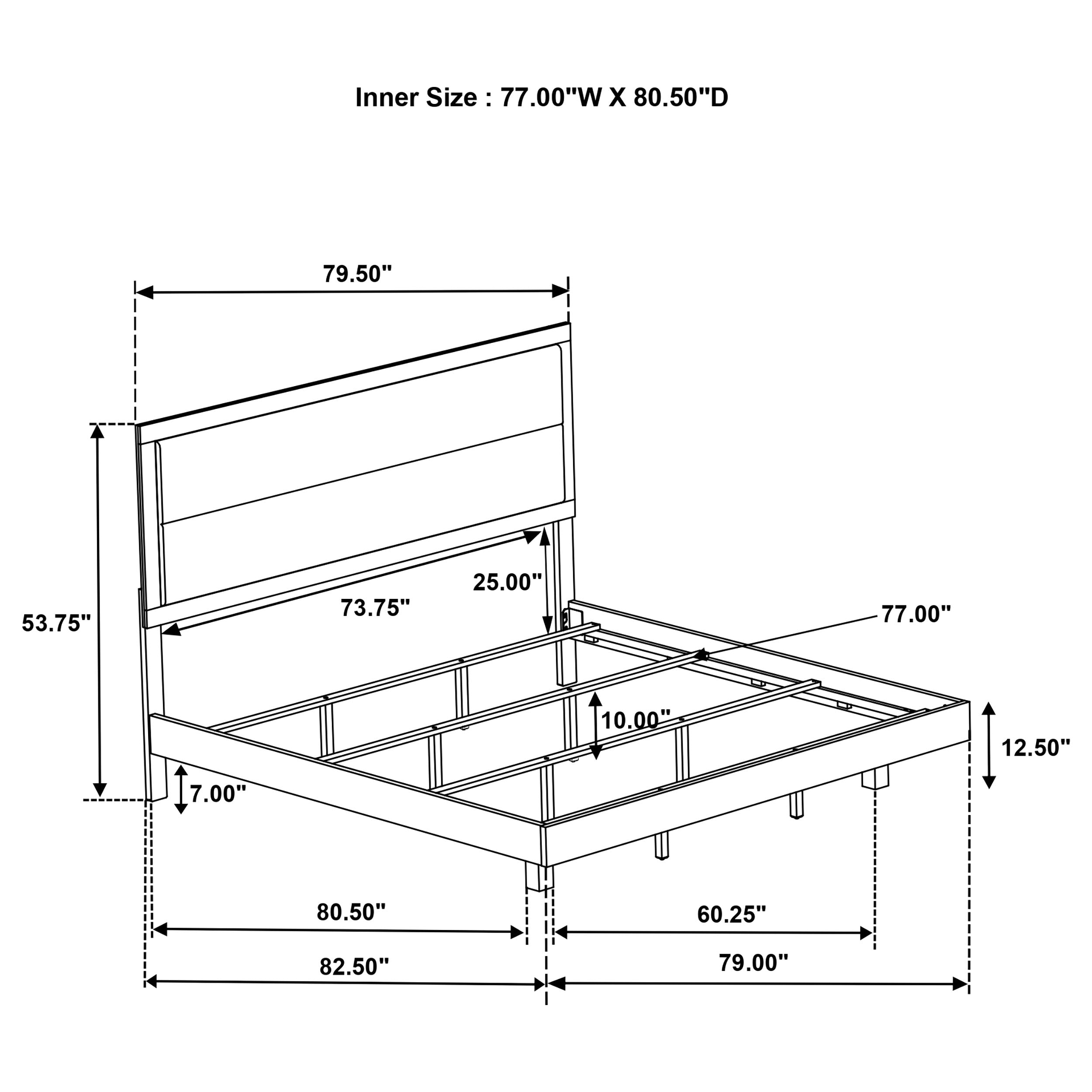 Trenton Panel Bed - Ideal Furniture (Fresno,CA)