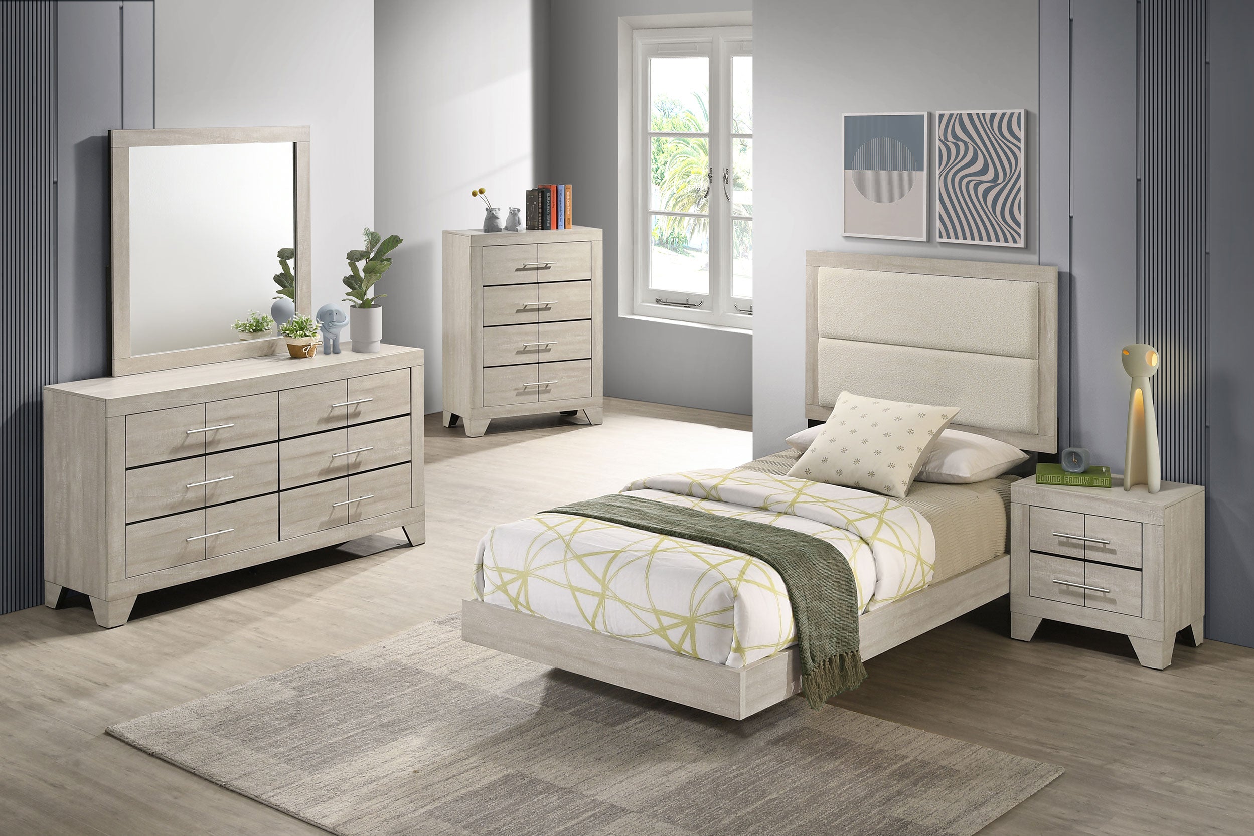 Trenton Panel Bed - Ideal Furniture (Fresno,CA)