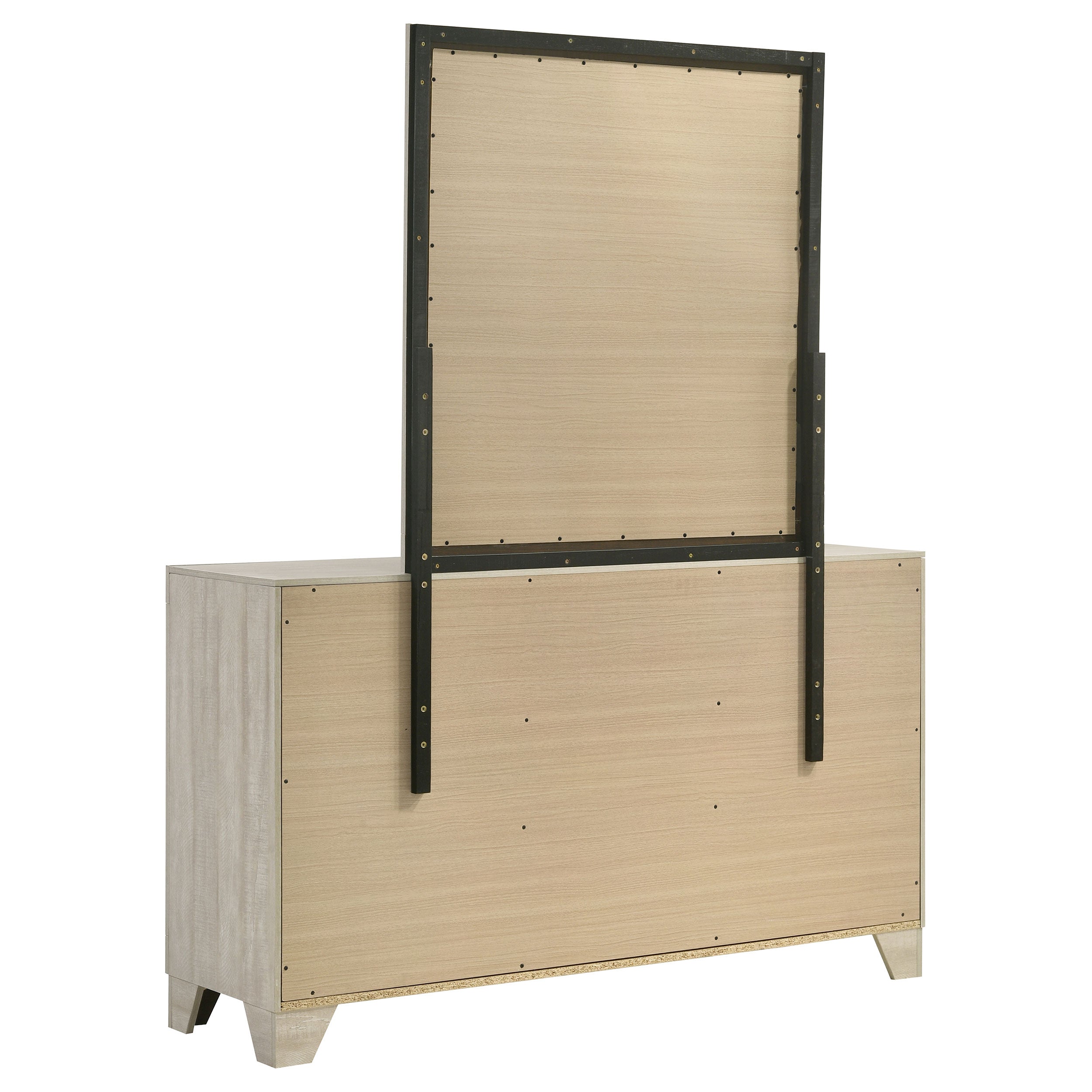 Trenton Dresser with Mirror - Ideal Furniture (Fresno,CA)