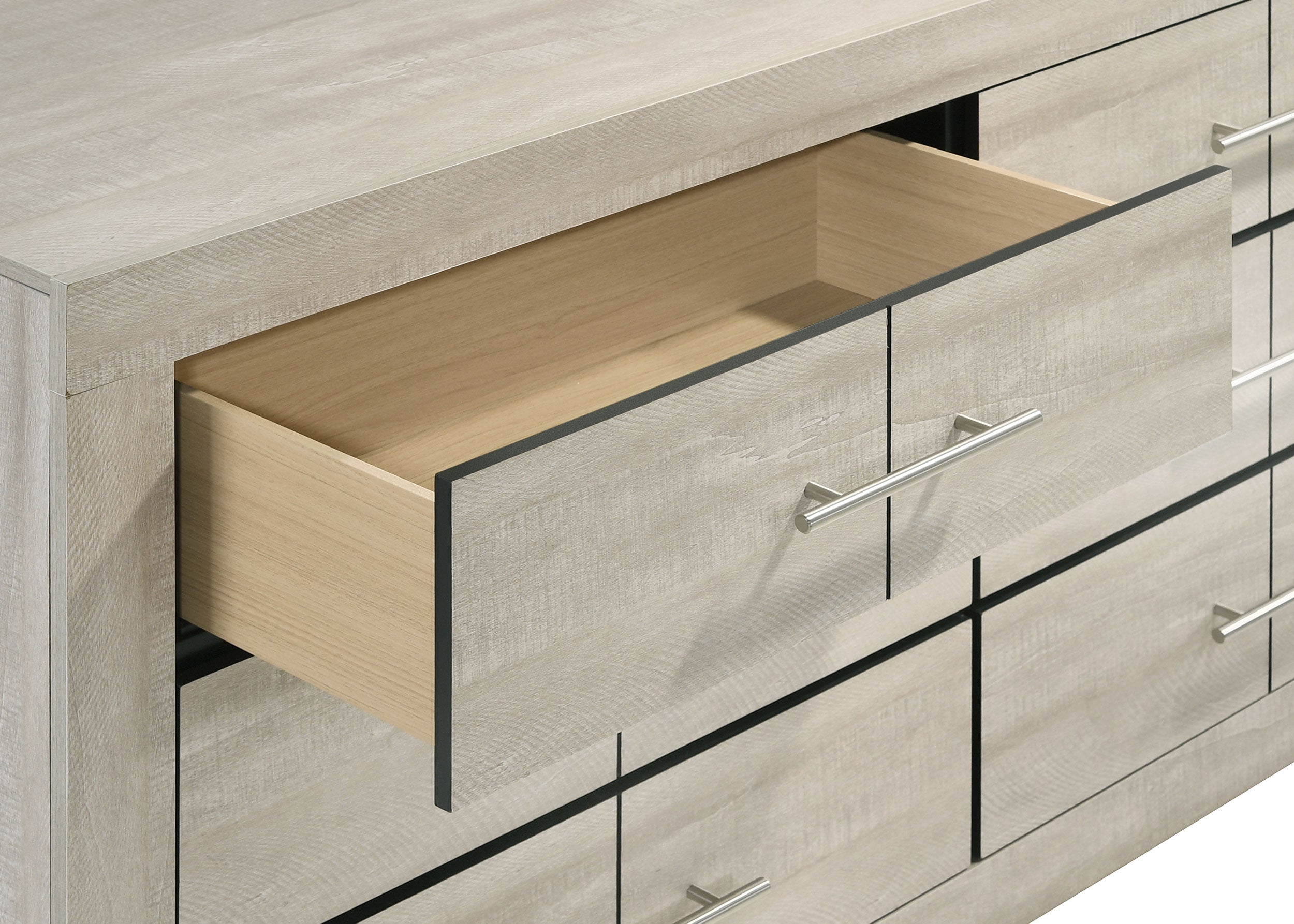 Trenton Dresser with Mirror - Ideal Furniture (Fresno,CA)