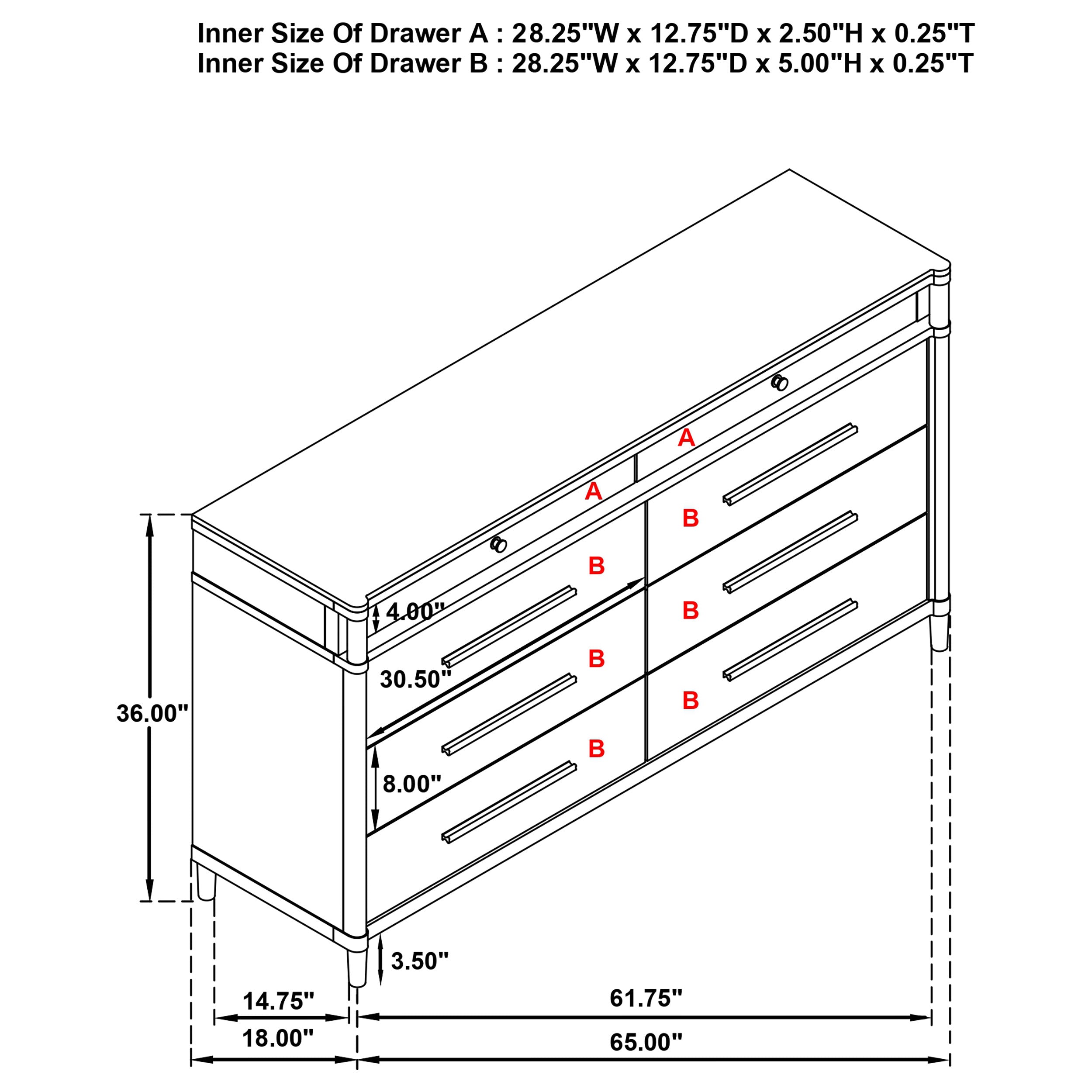 Gracemont Dresser - Ideal Furniture (Fresno,CA)