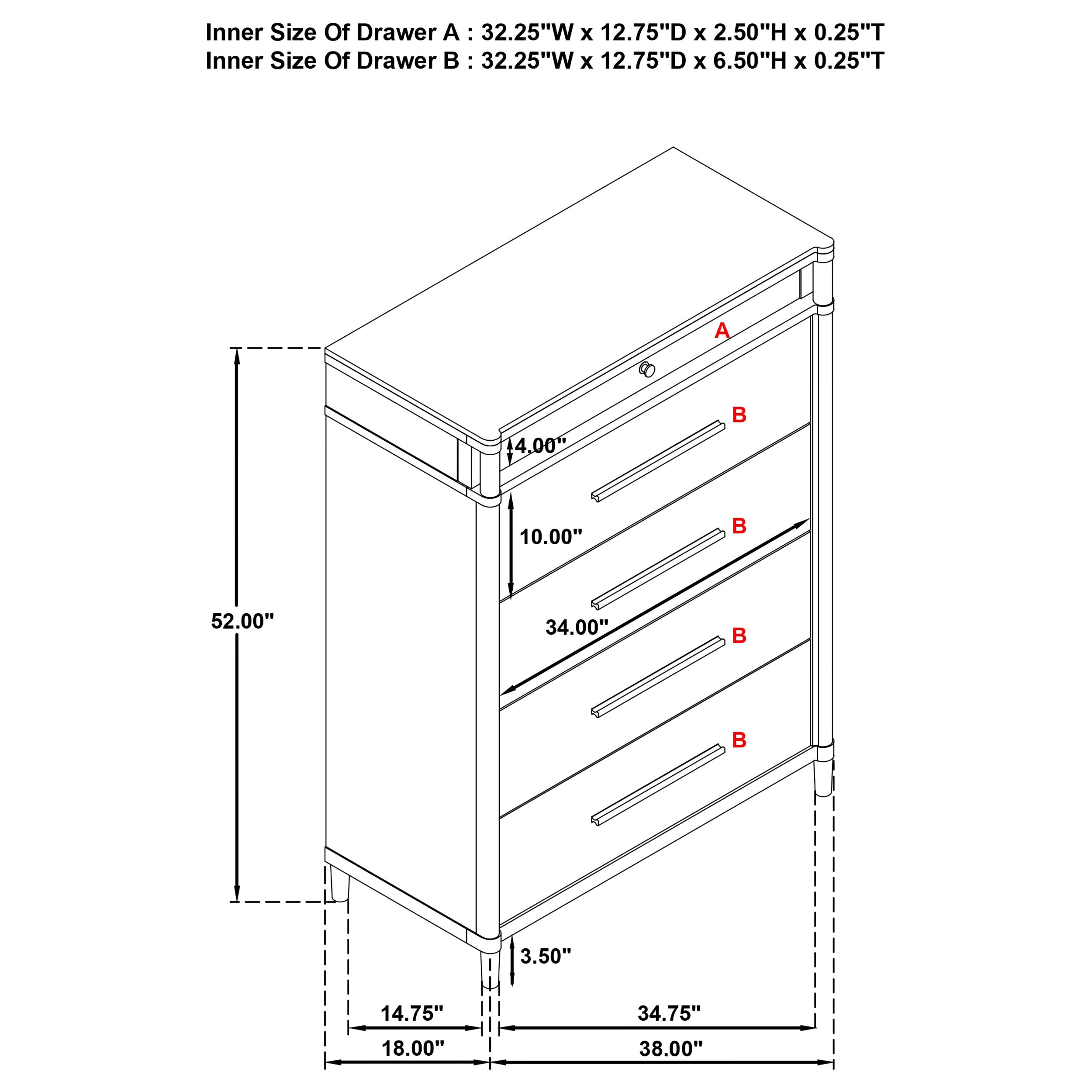 Gracemont Chest of Drawers - Ideal Furniture (Fresno,CA)