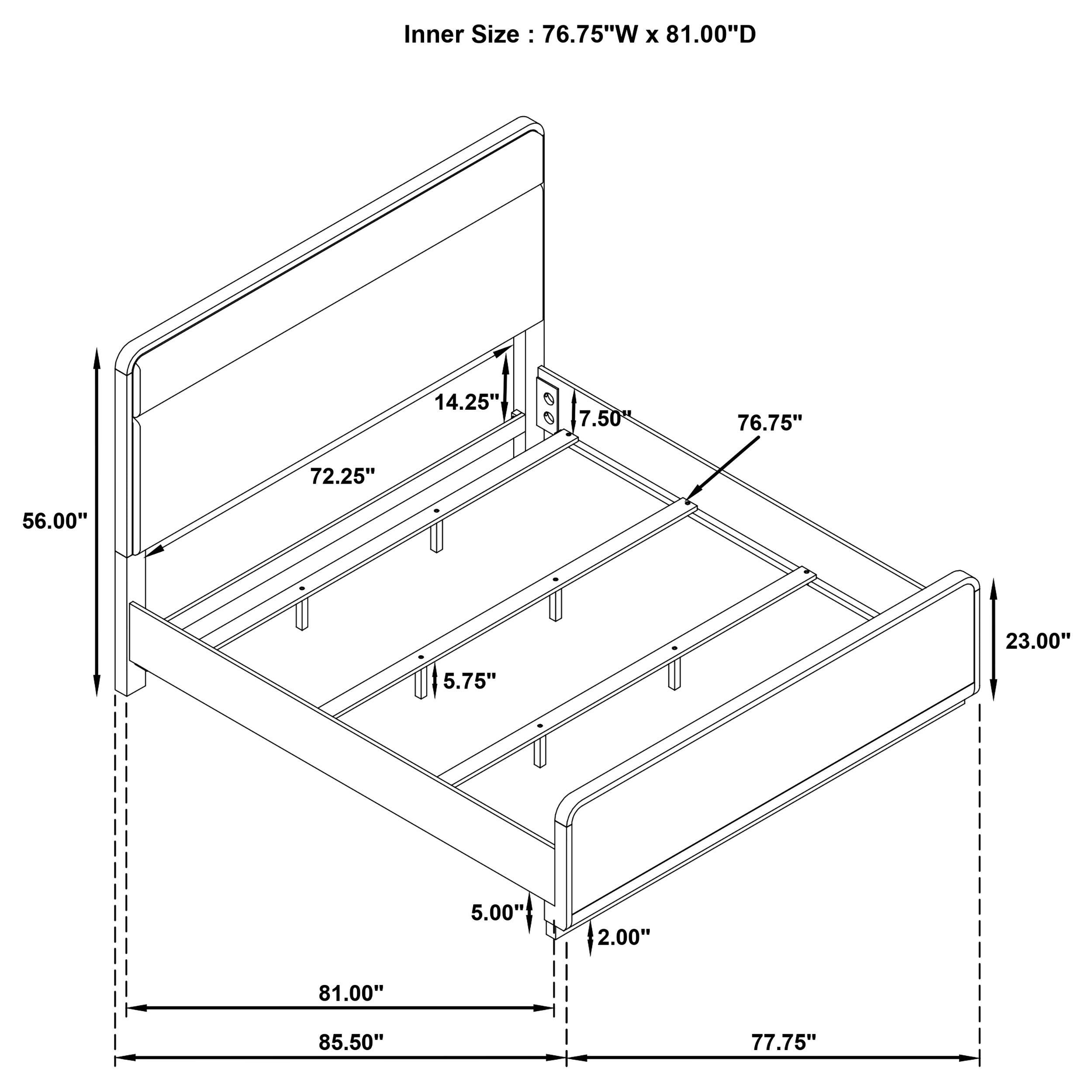 Ladera Panel Bed - Ideal Furniture (Fresno,CA)