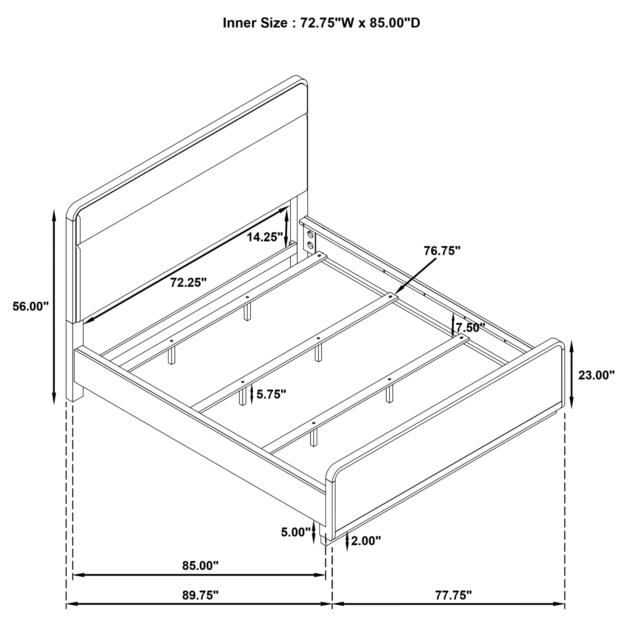 Ladera Panel Bed - Ideal Furniture (Fresno,CA)