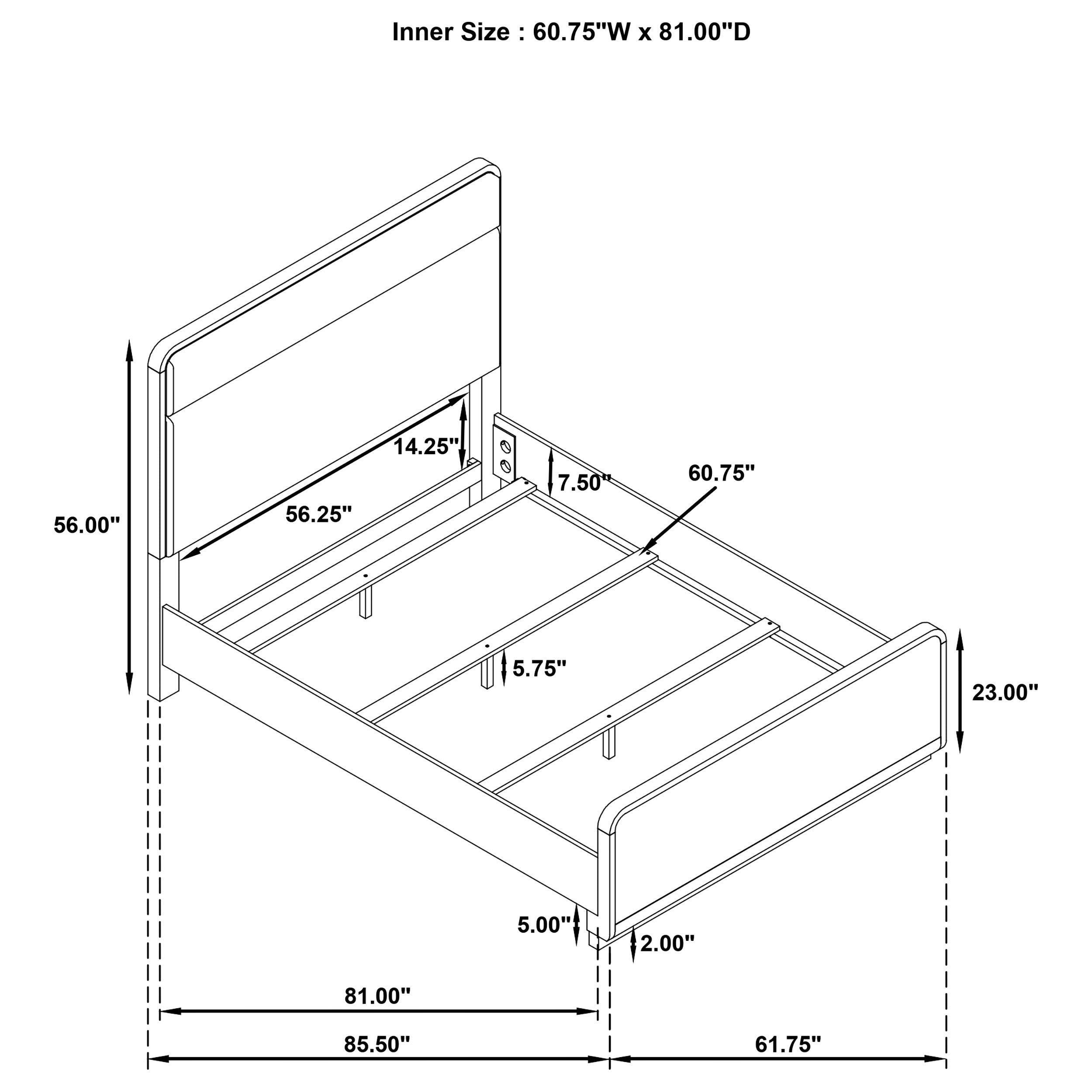 Ladera Panel Bed - Ideal Furniture (Fresno,CA)