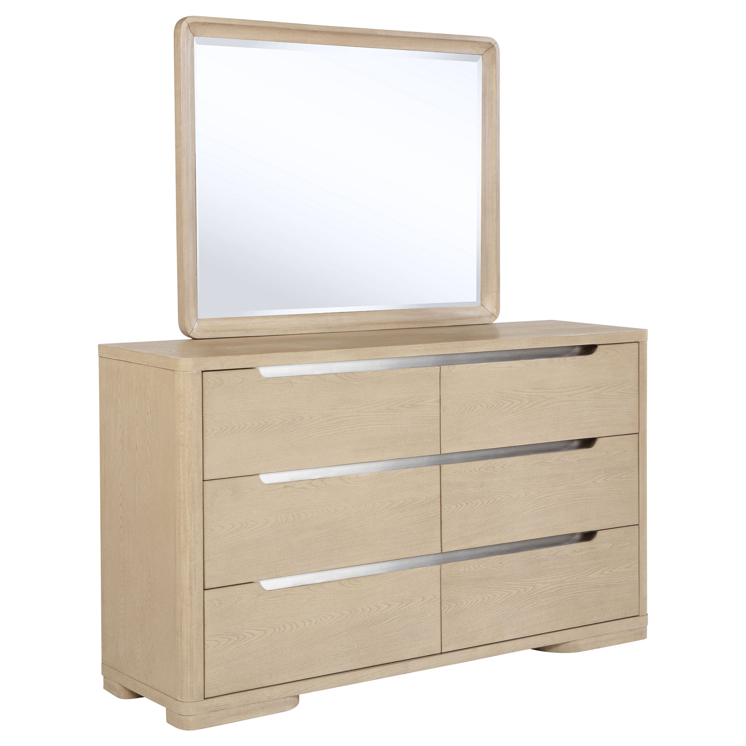 Ladera Dresser with Mirror - Ideal Furniture (Fresno,CA)