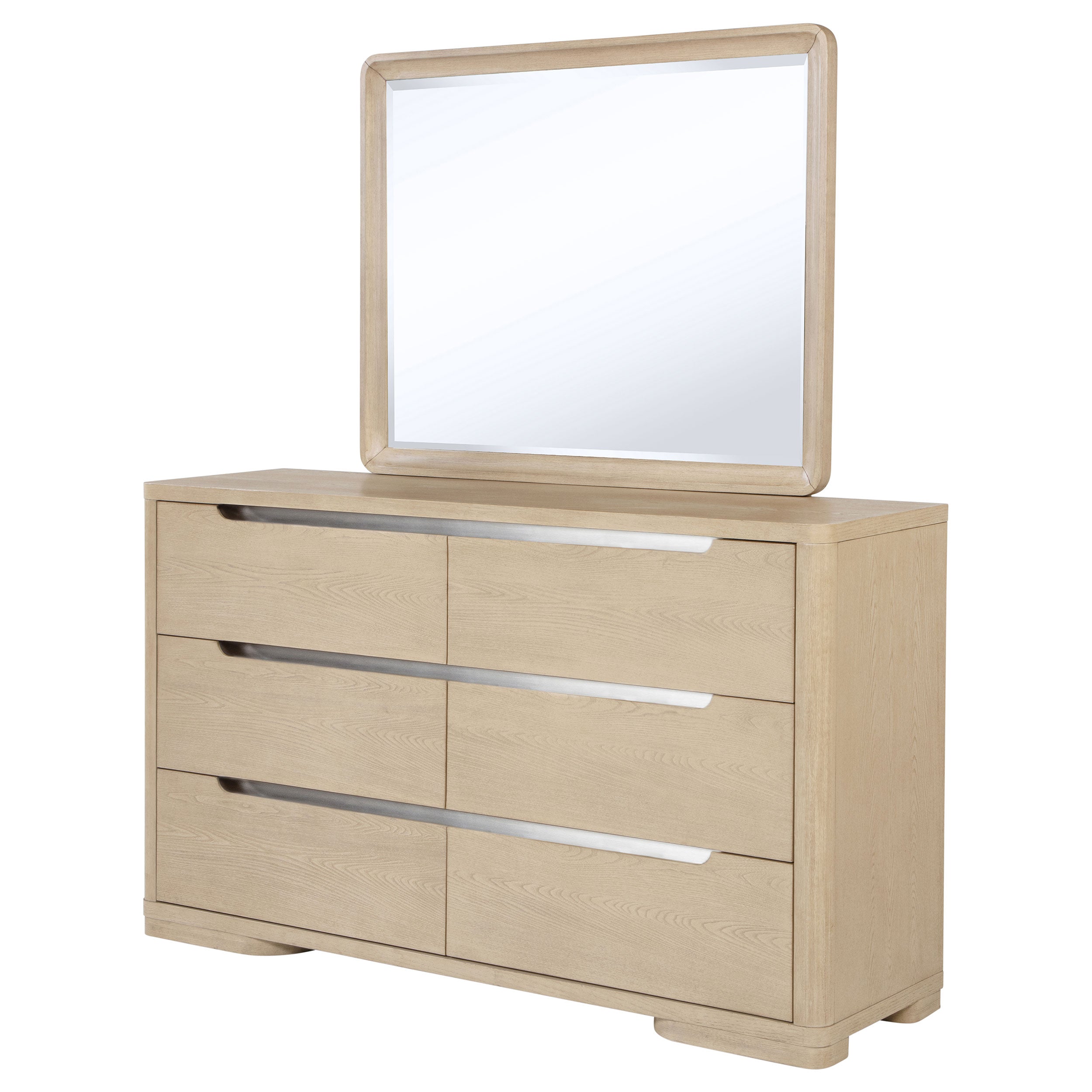 Ladera Dresser with Mirror - Ideal Furniture (Fresno,CA)