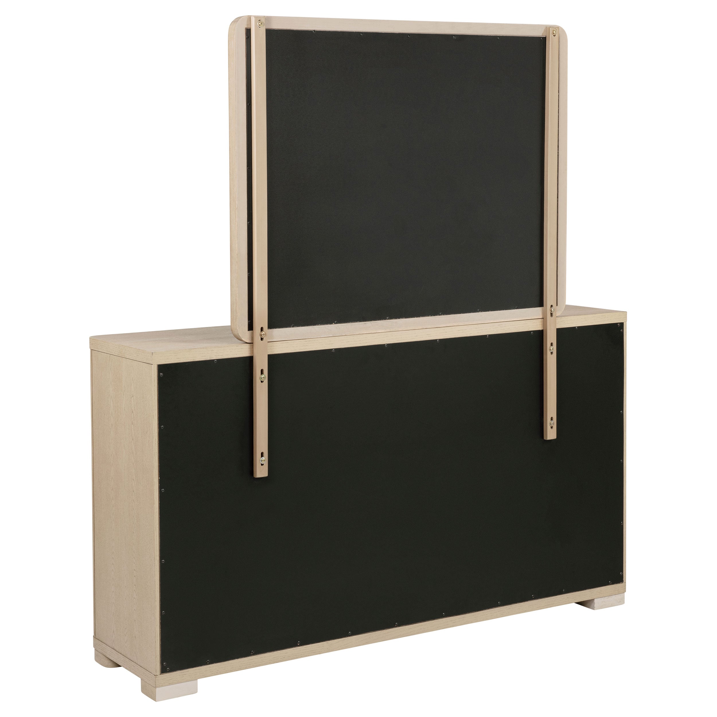 Ladera Dresser with Mirror - Ideal Furniture (Fresno,CA)