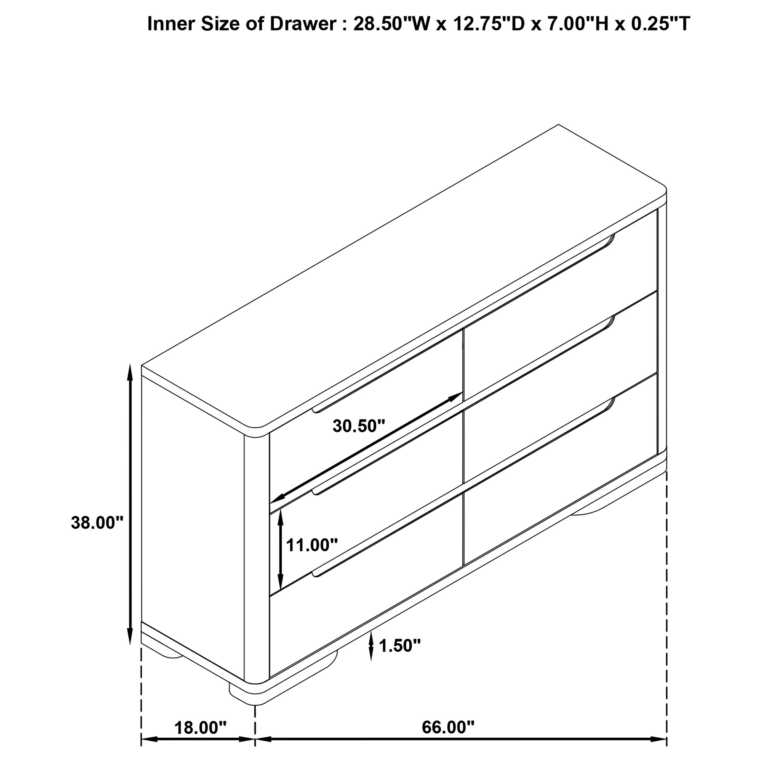 Ladera Dresser - Ideal Furniture (Fresno,CA)