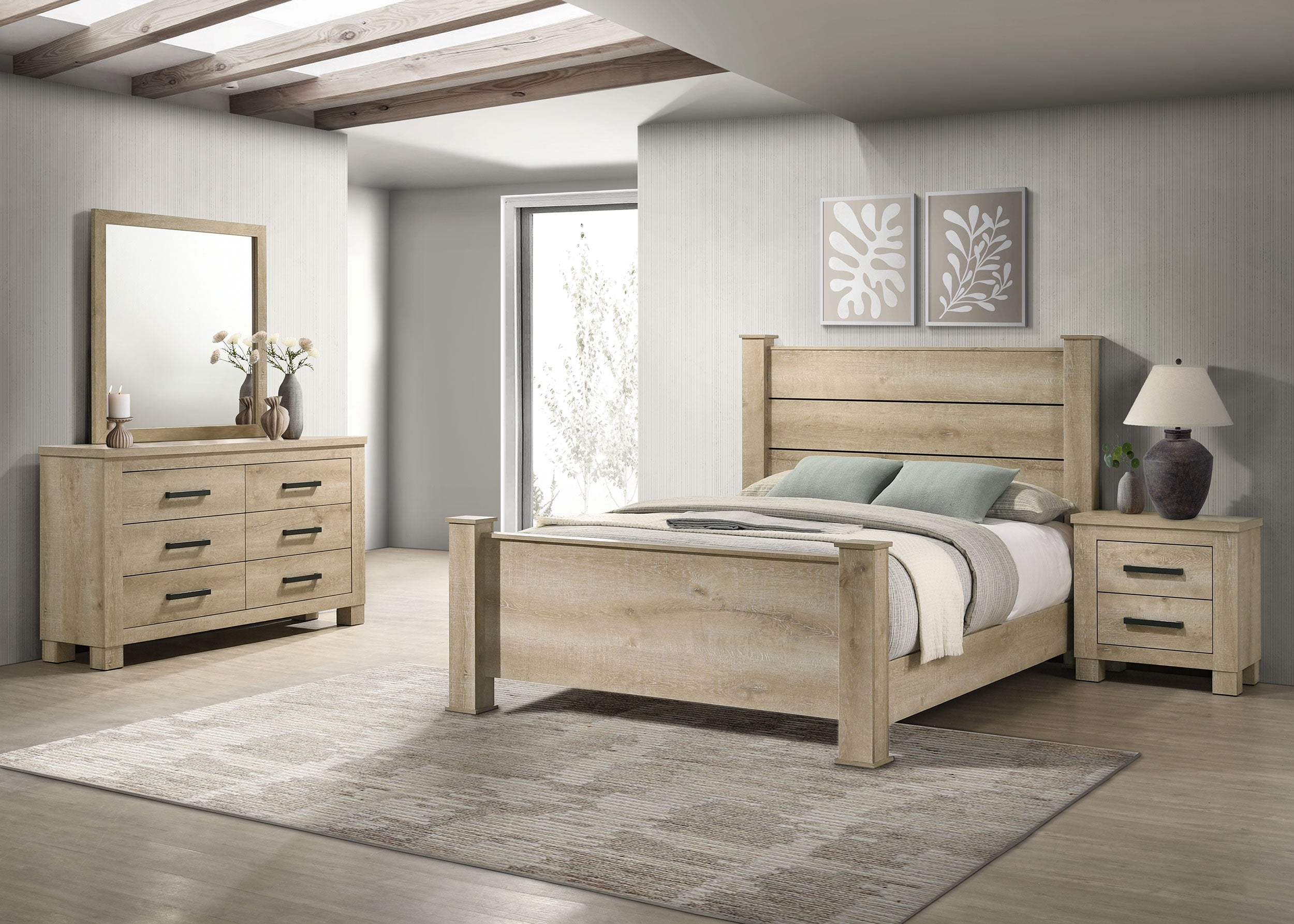 Oakglen Bedroom Set - Ideal Furniture (Fresno,CA)