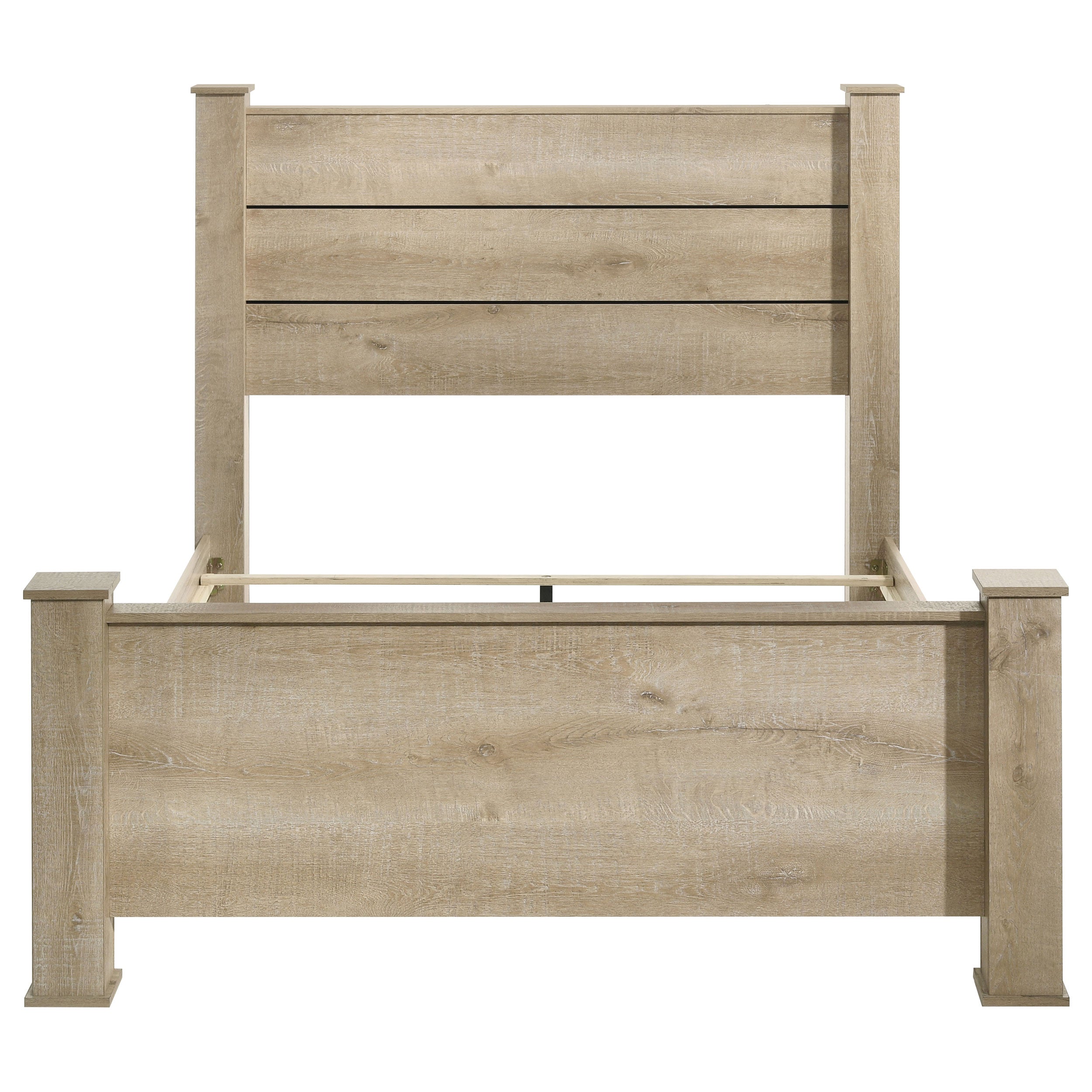 Oakglen Panel Bed - Ideal Furniture (Fresno,CA)