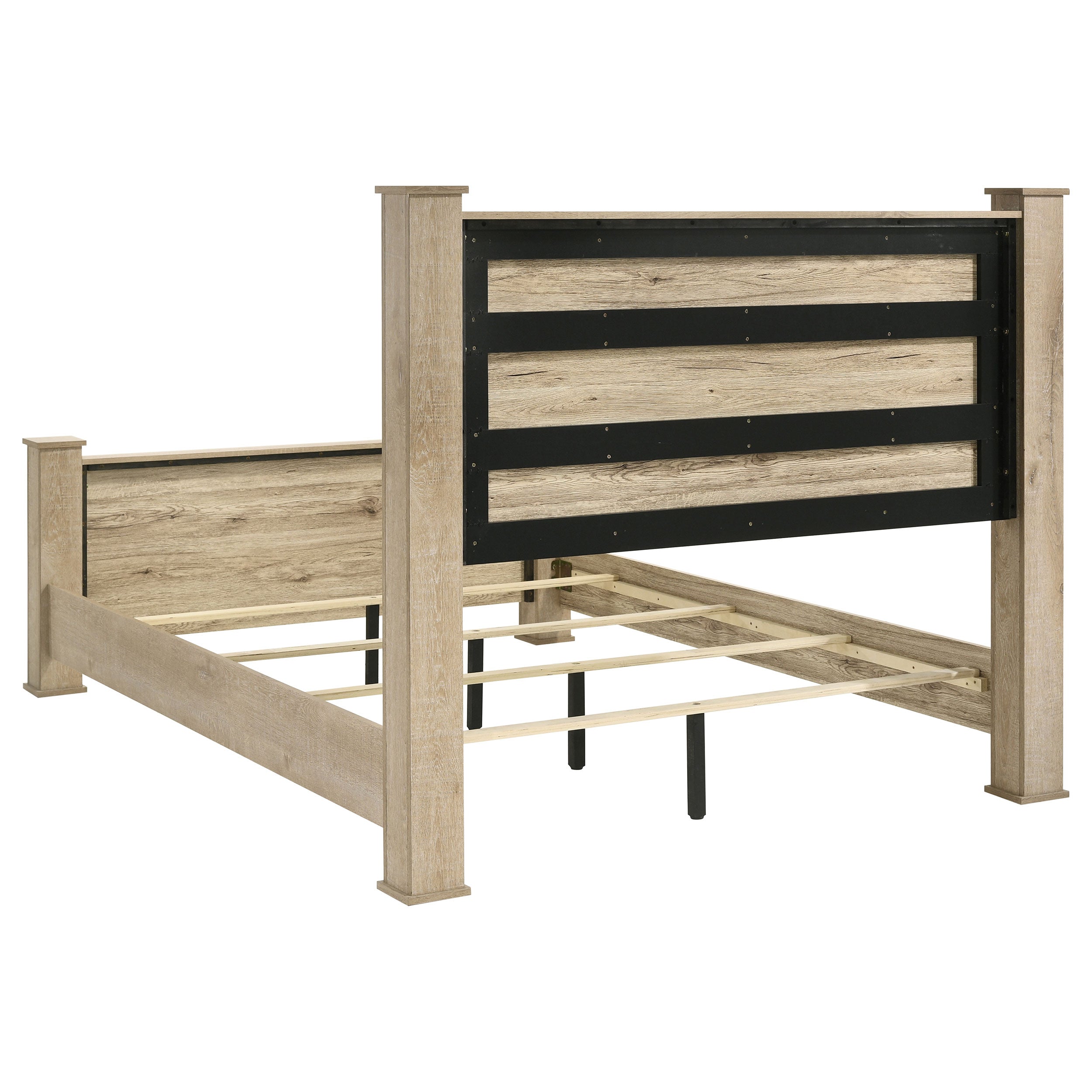 Oakglen Panel Bed - Ideal Furniture (Fresno,CA)