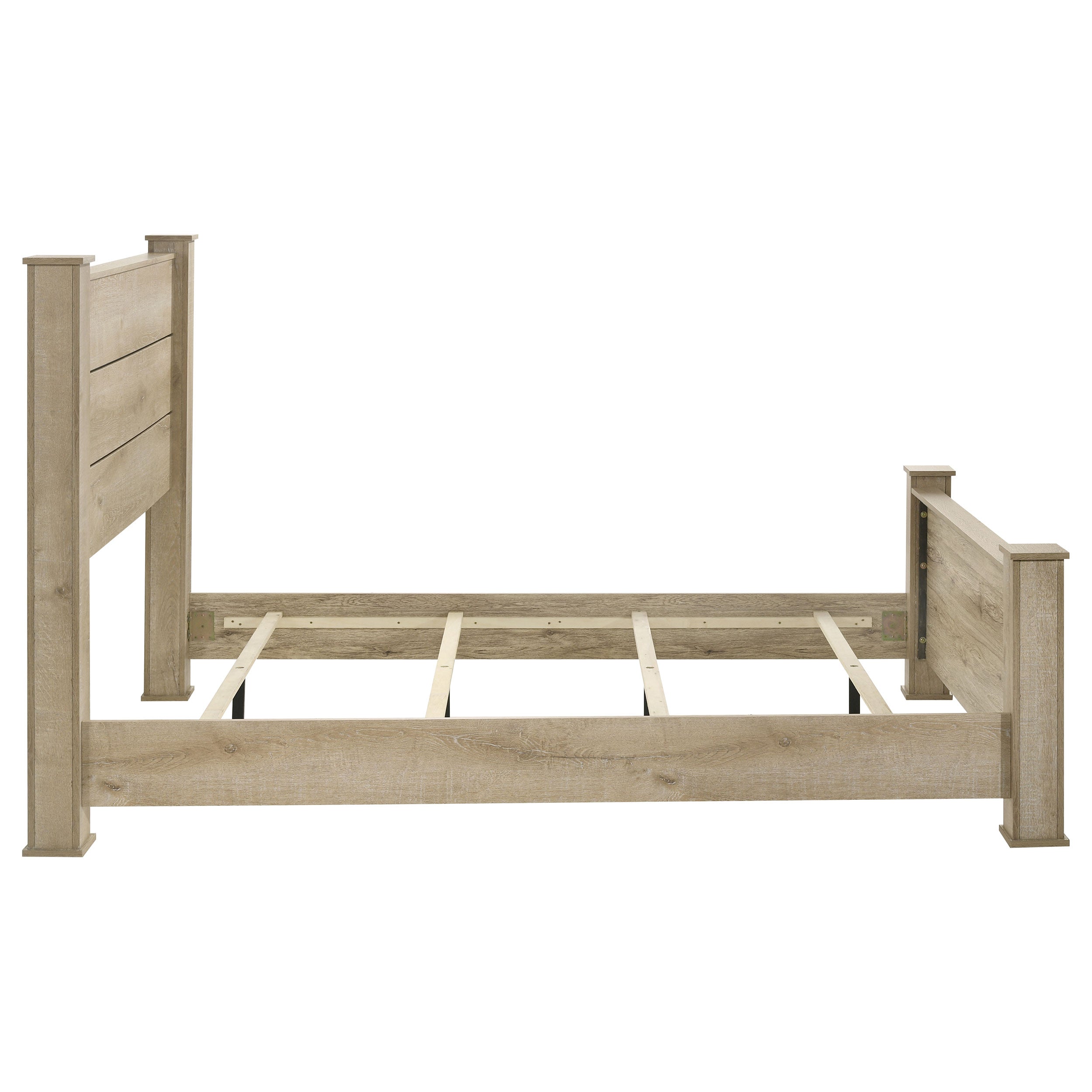 Oakglen Panel Bed - Ideal Furniture (Fresno,CA)