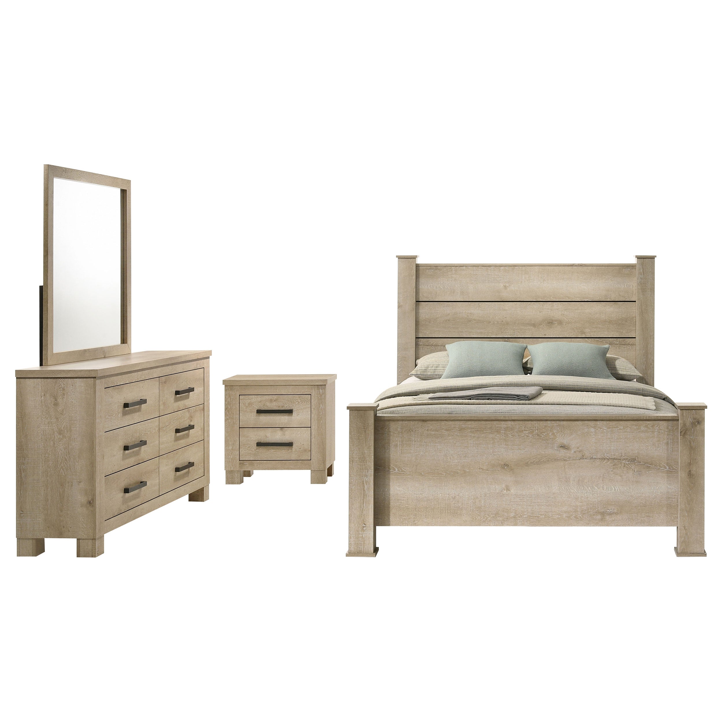 Oakglen Bedroom Set - Ideal Furniture (Fresno,CA)