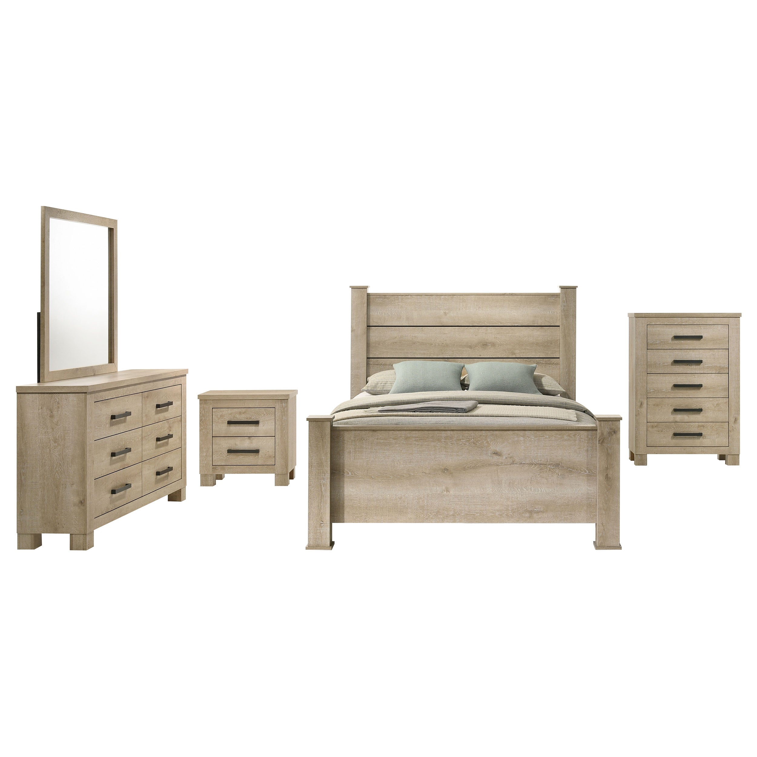 Oakglen Bedroom Set - Ideal Furniture (Fresno,CA)