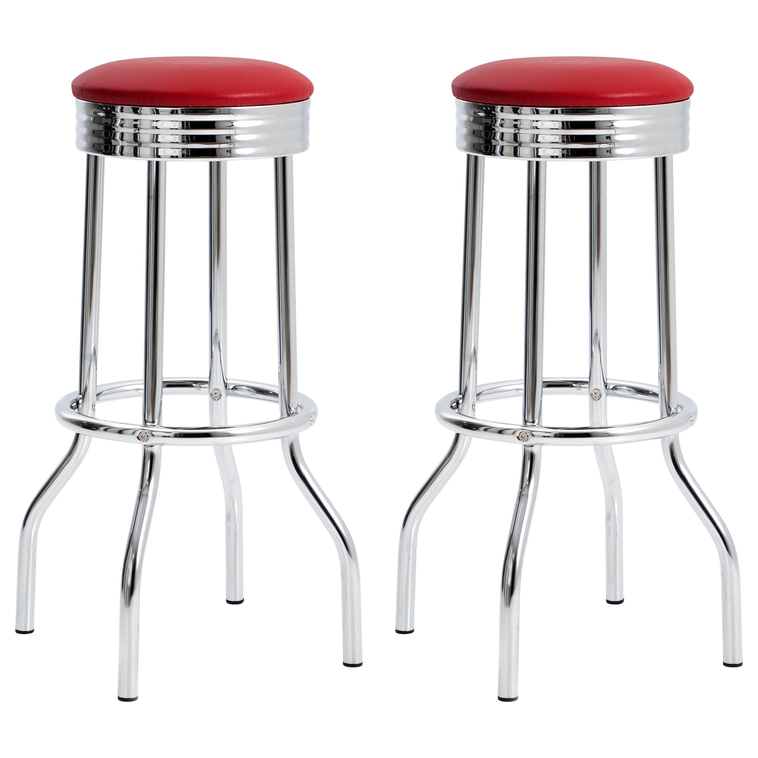 Retro Swivel Bar Stool - Ideal Furniture (Fresno,CA)