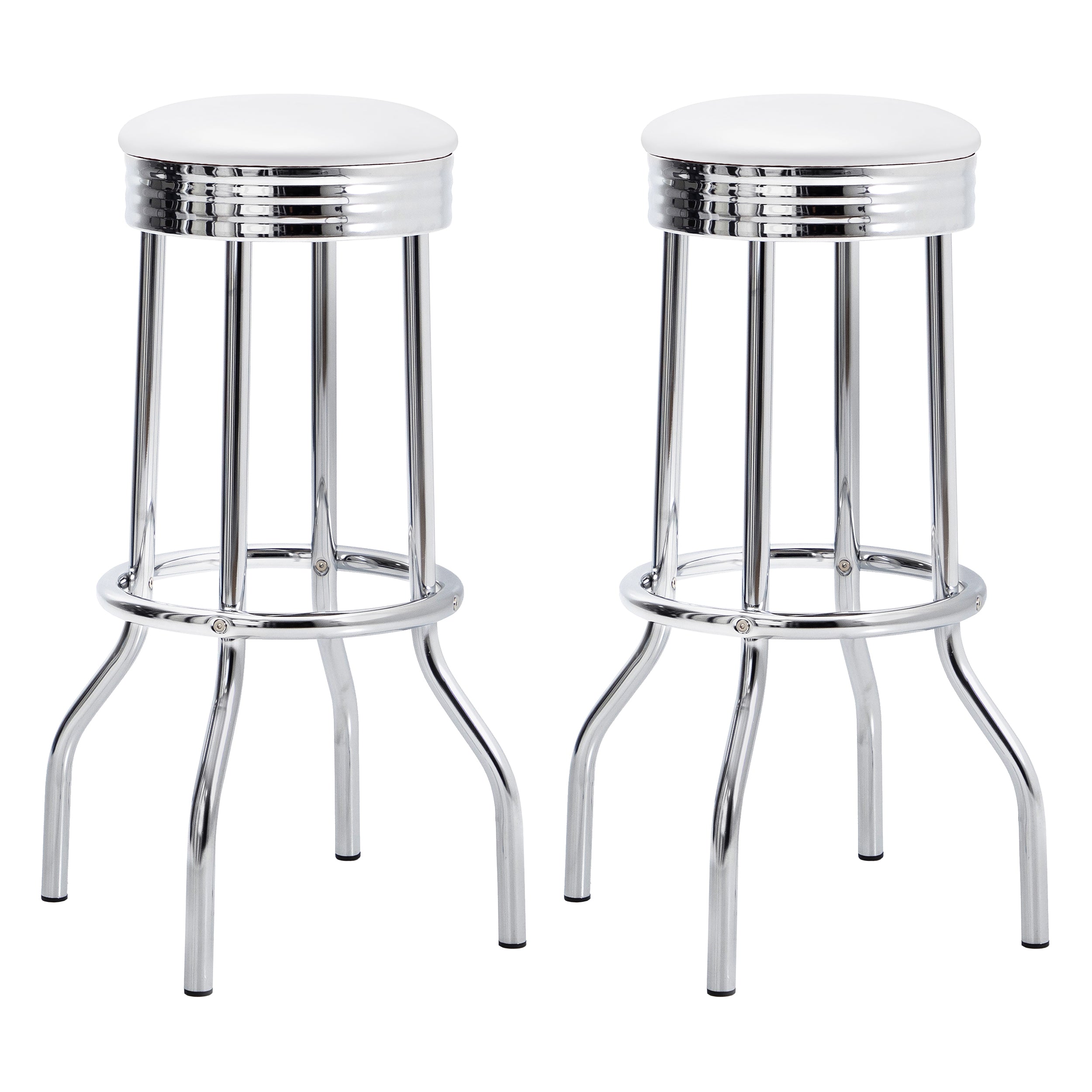 Retro Swivel Bar Stool - Ideal Furniture (Fresno,CA)